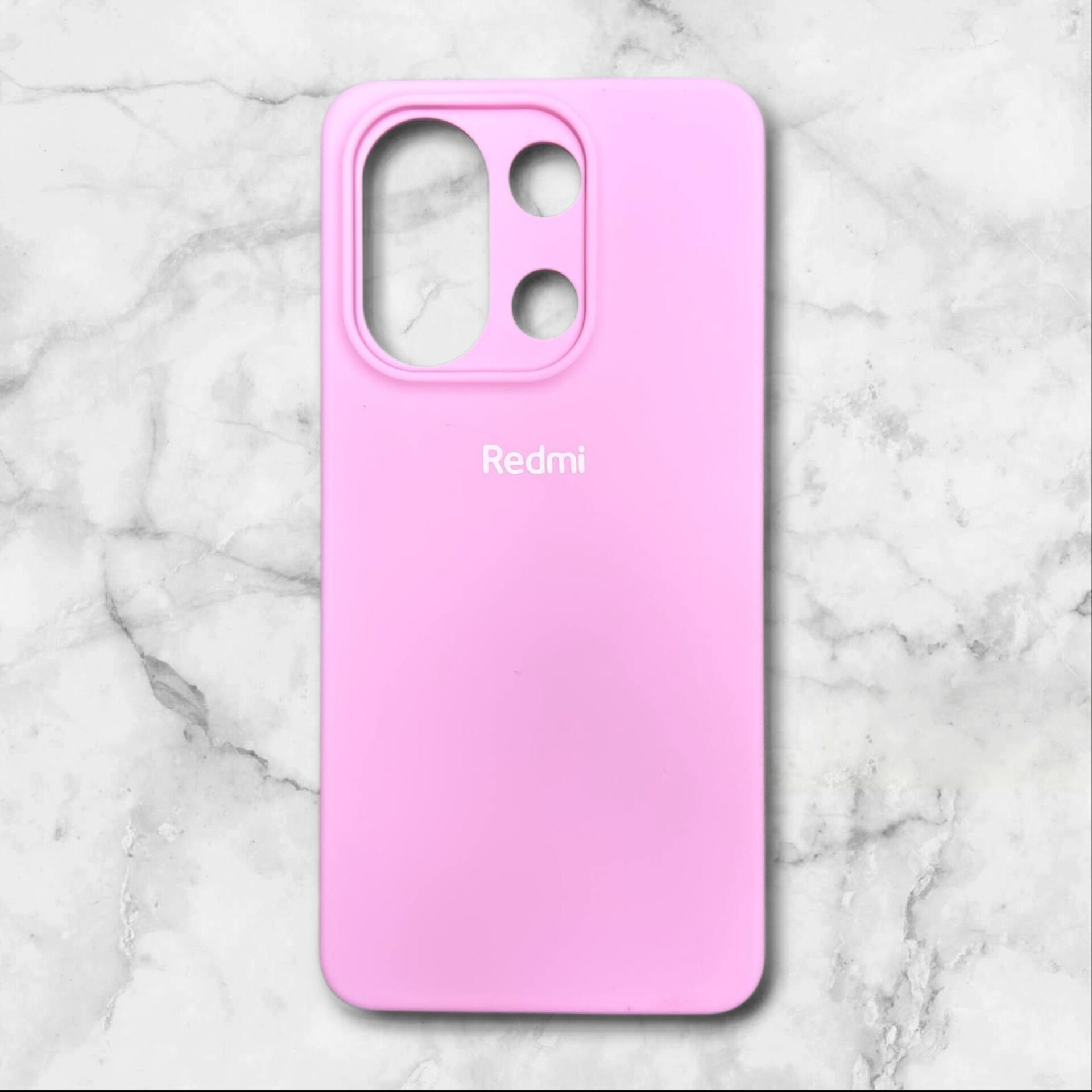  قاب سیلیکون پاک کنی اورجینال شیائومی– silicon case redmiNOTE134Gرنگ صورتی – یونیک کیس 