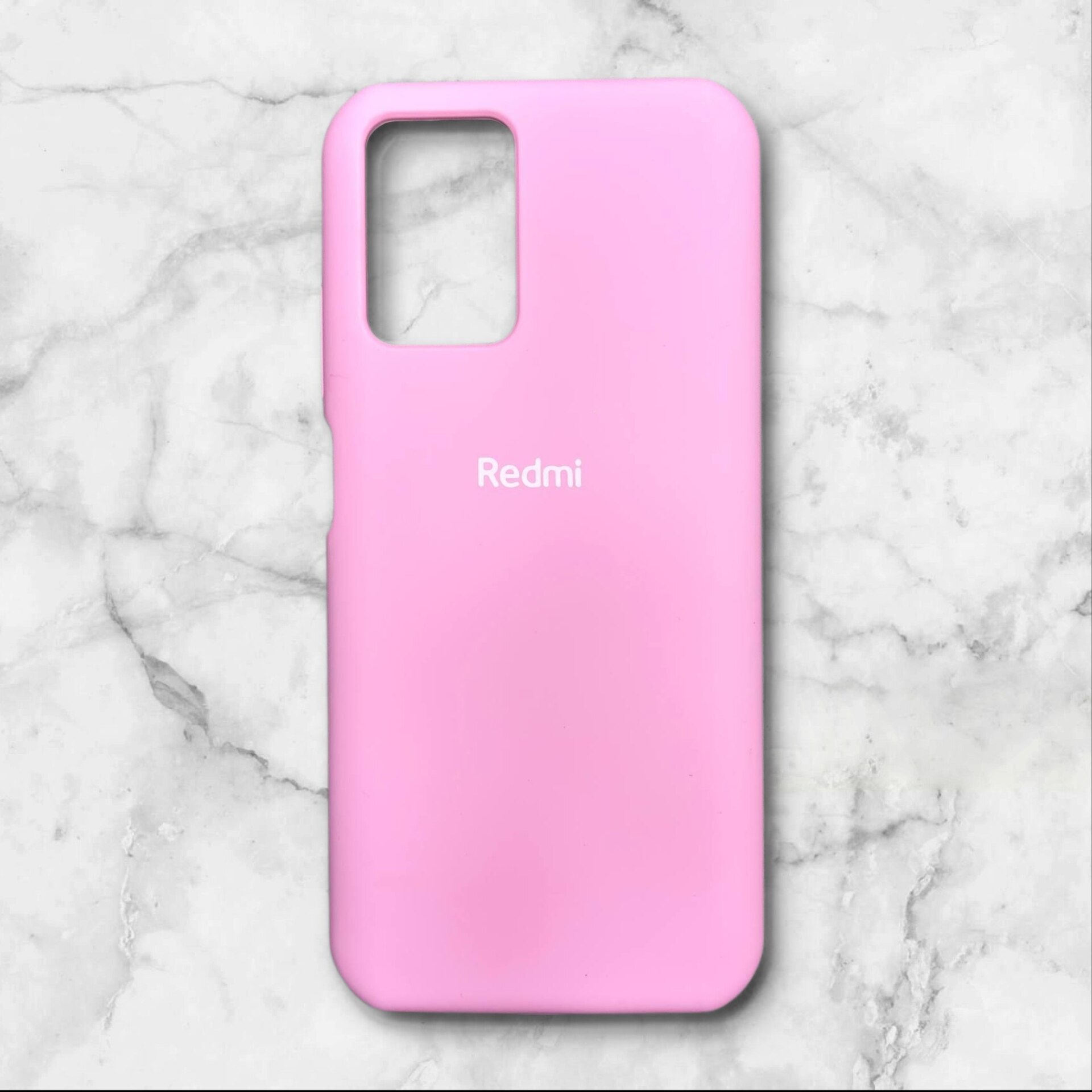  قاب سیلیکون پاک کنی اورجینال شیائومی– redminote10s رنگ صورتی – یونیک کیس 