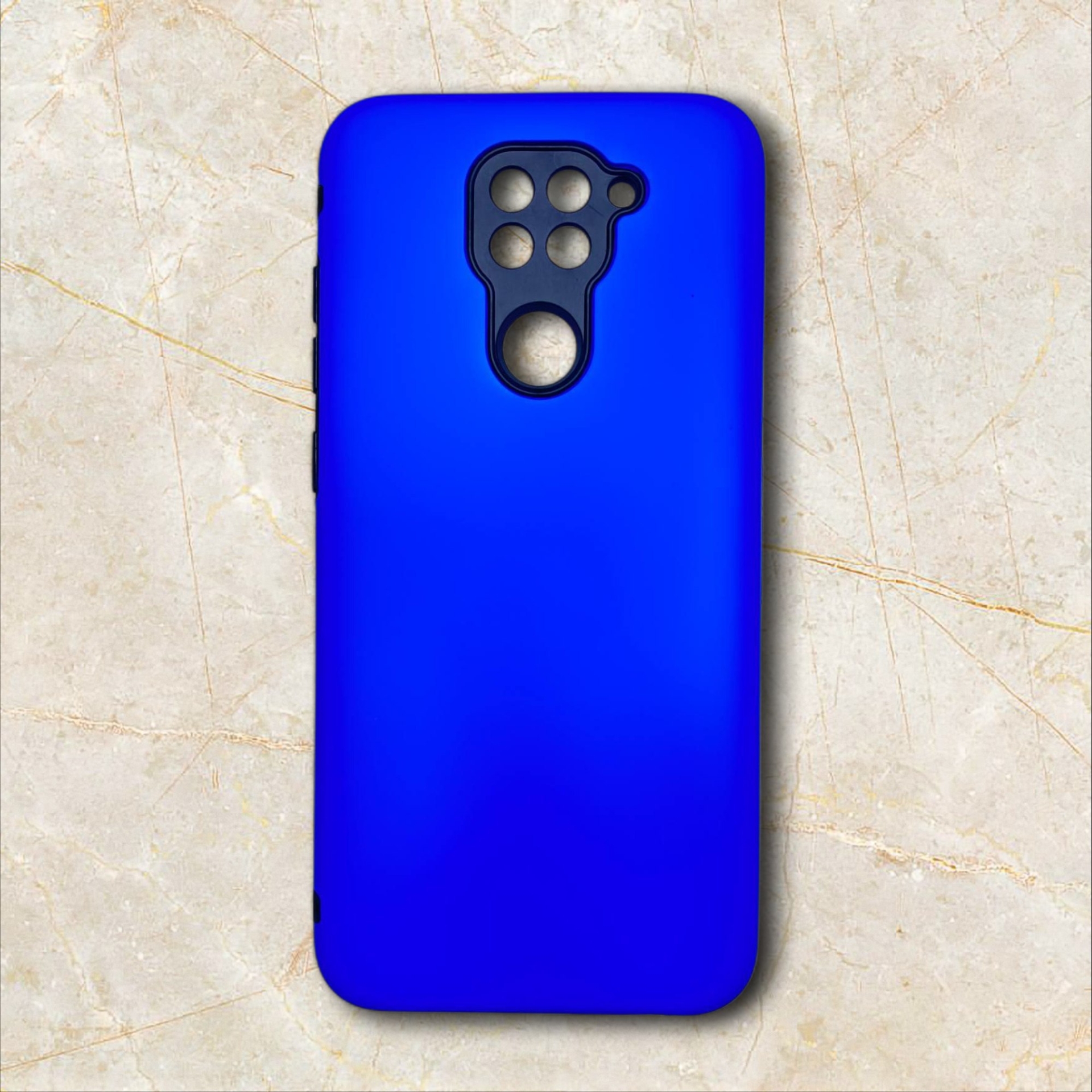  قاب دو‌لایه ضدضربه شیائومی – redminote9 رنگ ابی نیلی – یونیک کیس 