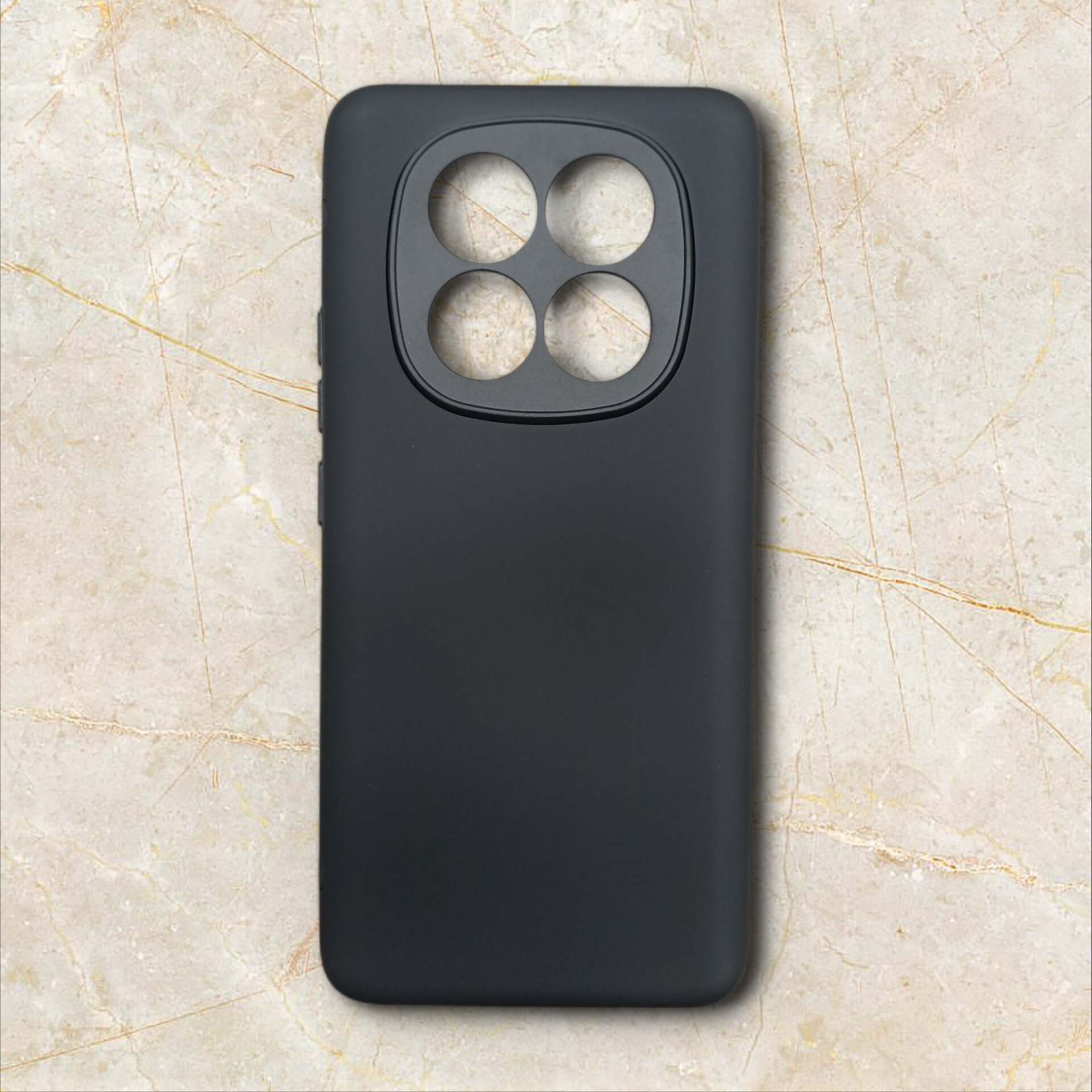  قاب دو‌لایه ضدضربه شیائومی – redminote14pro4g رنگ مشکی – یونیک کیس 