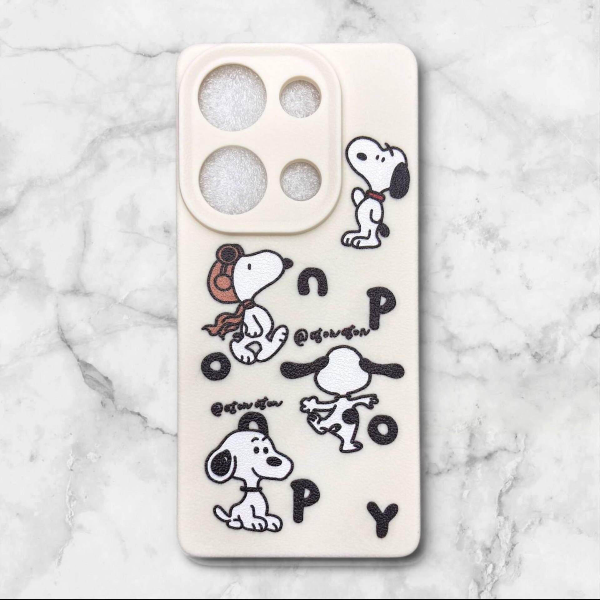  قاب طرح دار شیائومیredminote134g طرح سگ بامزه رنگ کرمی – یونیک کیس 