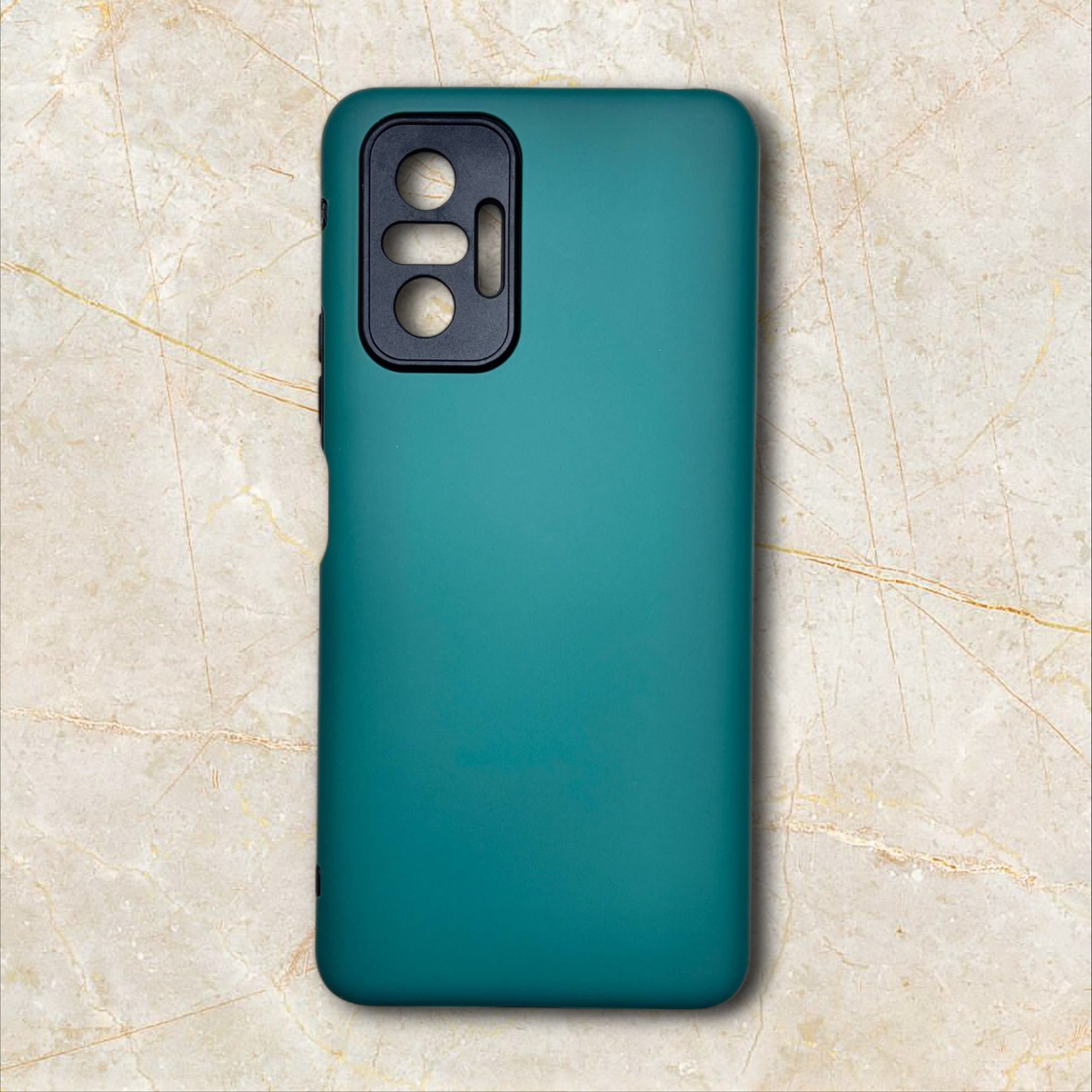  قاب دو‌لایه ضدضربه شیائومی – redminote10pro رنگ سبز – یونیک کیس 