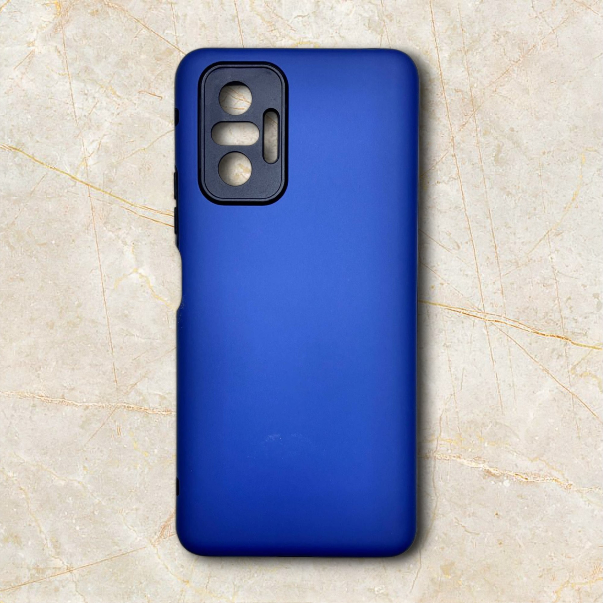  قاب دو‌لایه ضدضربه شیائومی – redminote10pro رنگ سورمه ای – یونیک کیس 