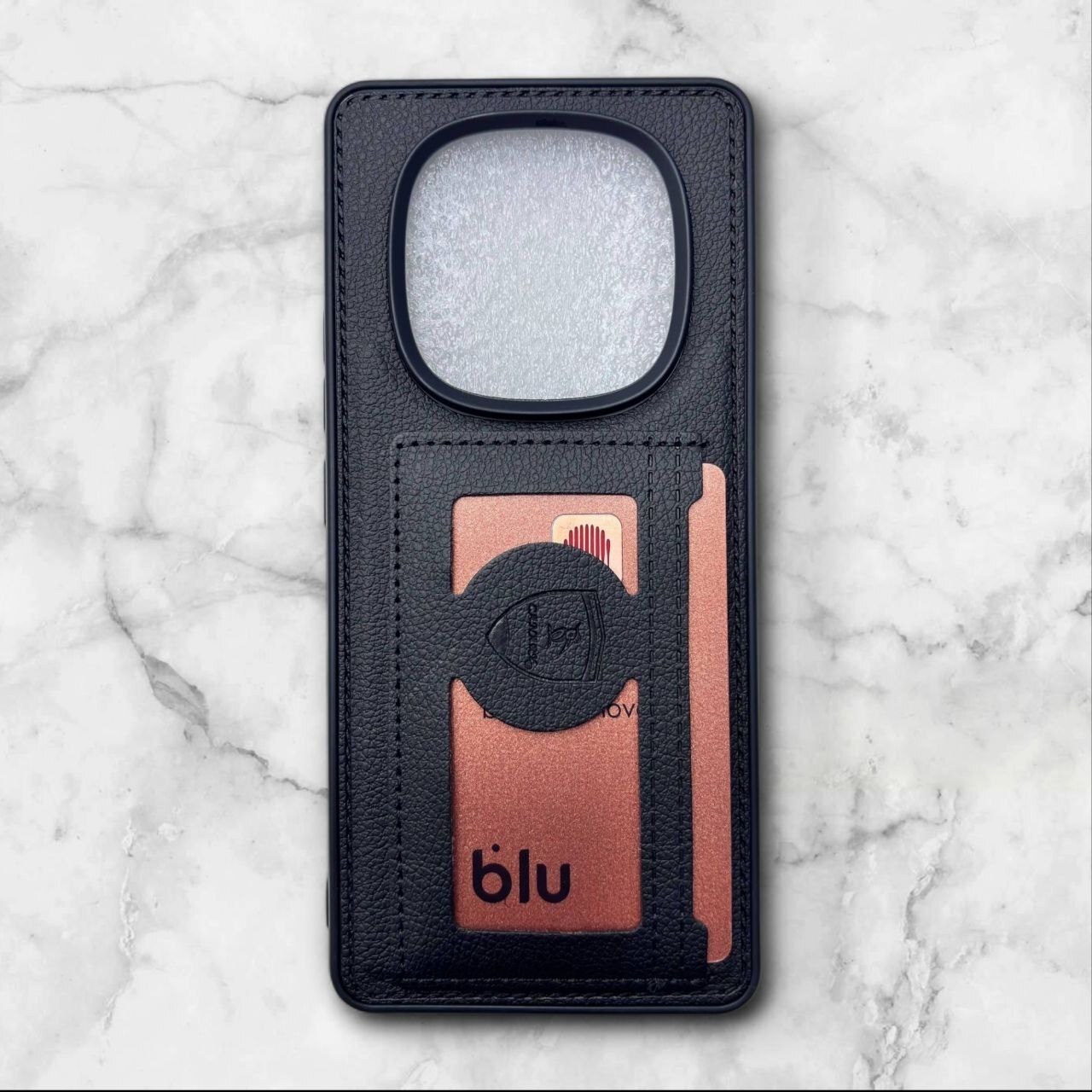  قاب چرمی جاکارتی شیائومی RedmiNote14Pro4G رنگ مشکی – Canary – یونیک کیس 