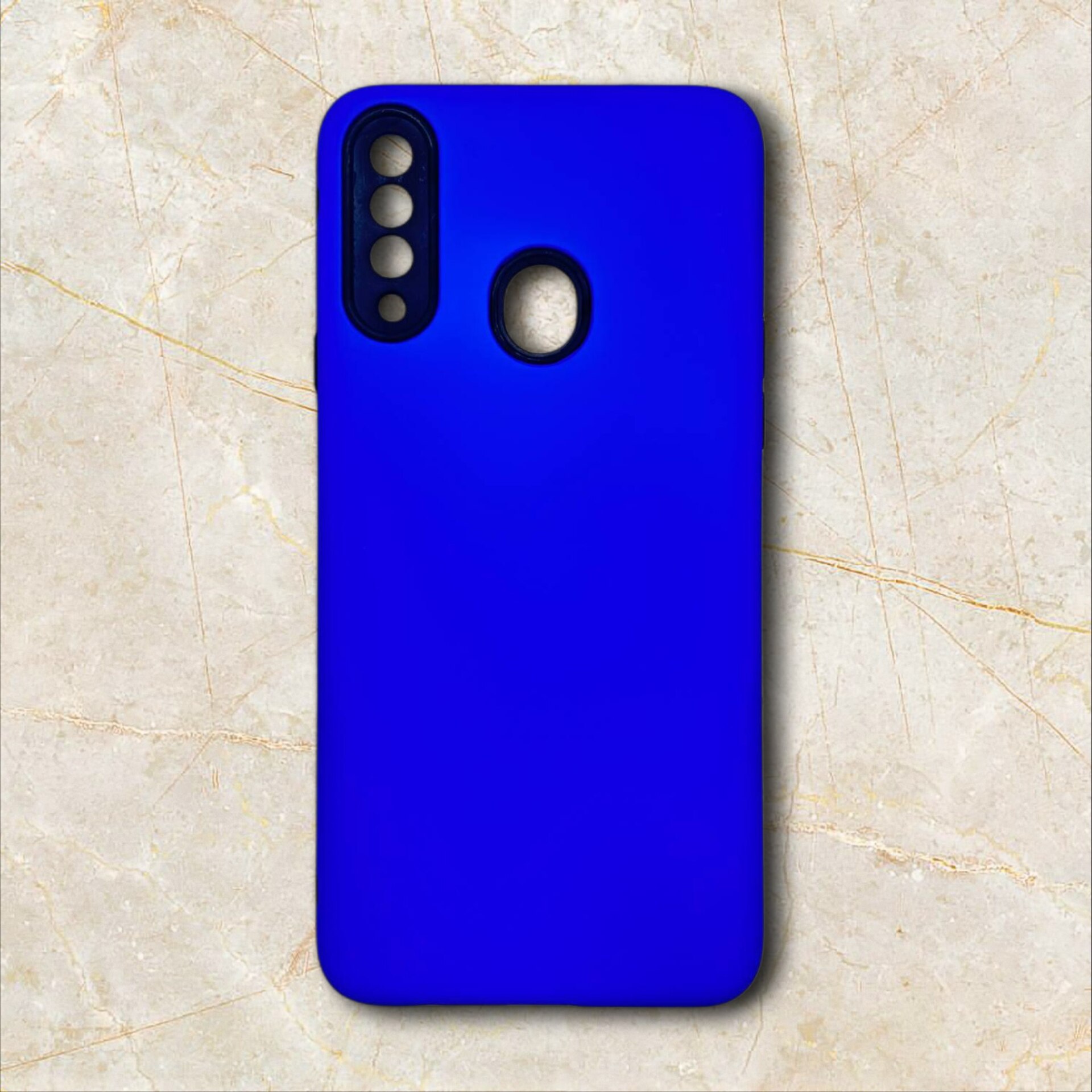 قاب دولایه ضدضربه سامسونگ – samsunga20S رنگ ابی نیلی – یونیک کیس