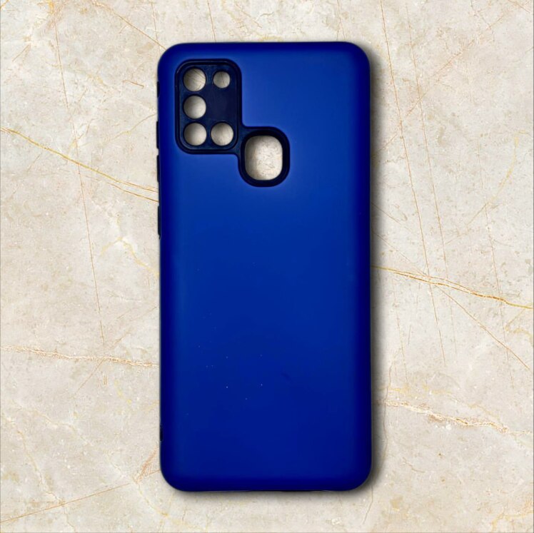 قاب دو‌لایه ضدضربه سامسونگ – samsunga21S رنگ سورمه ای – یونیک کیس 