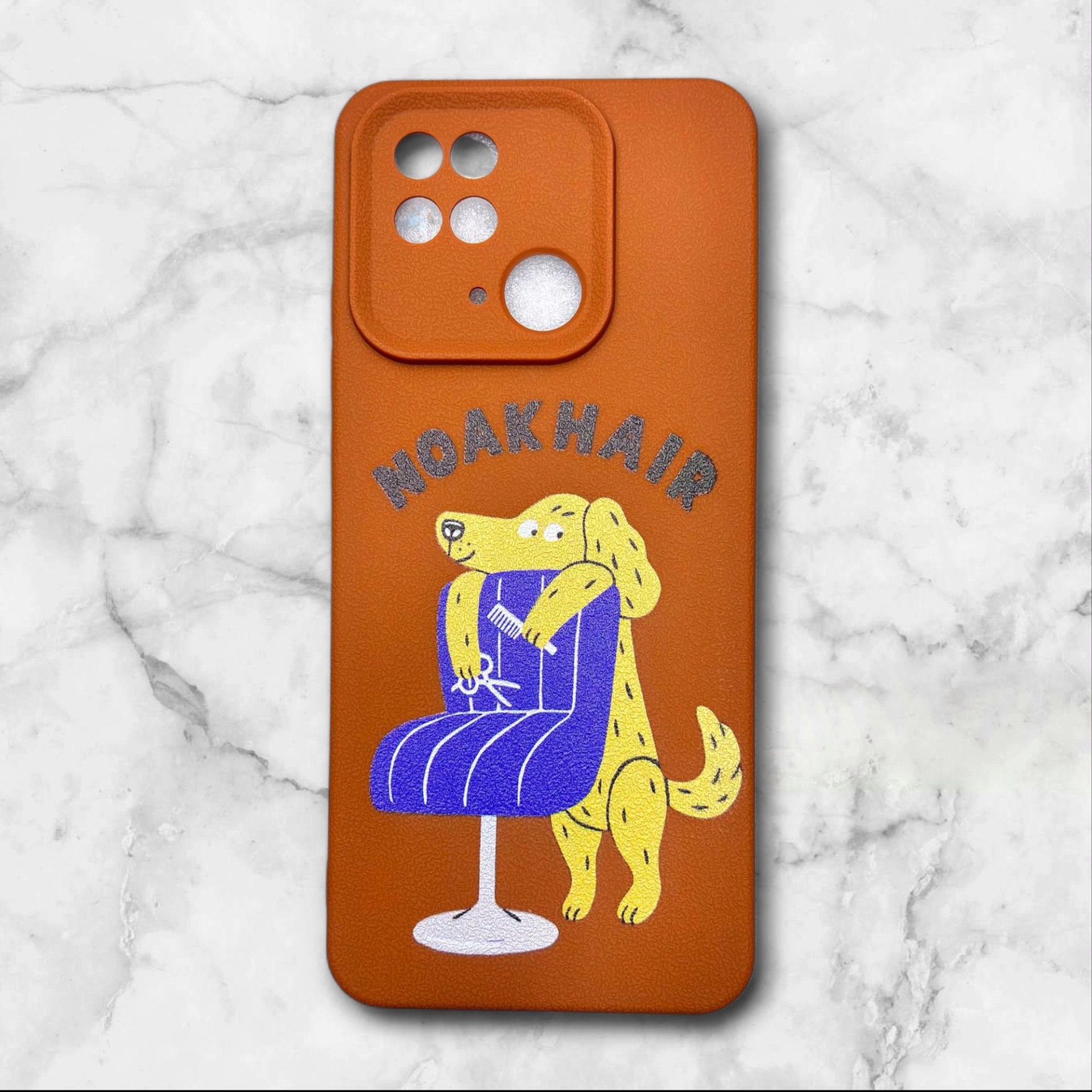  قاب طرح دار شیائومیredmi10c طرح سگ بامزه رنگ قهوه ای – یونیک کیس 