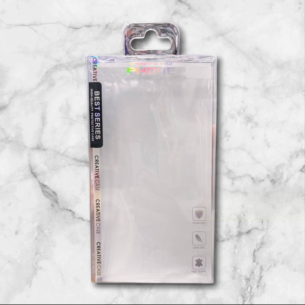  قاب ایفونiPhone17pro پروانه‌ای نگین‌دار سیلیکونی دولایه – یونیک کیس 