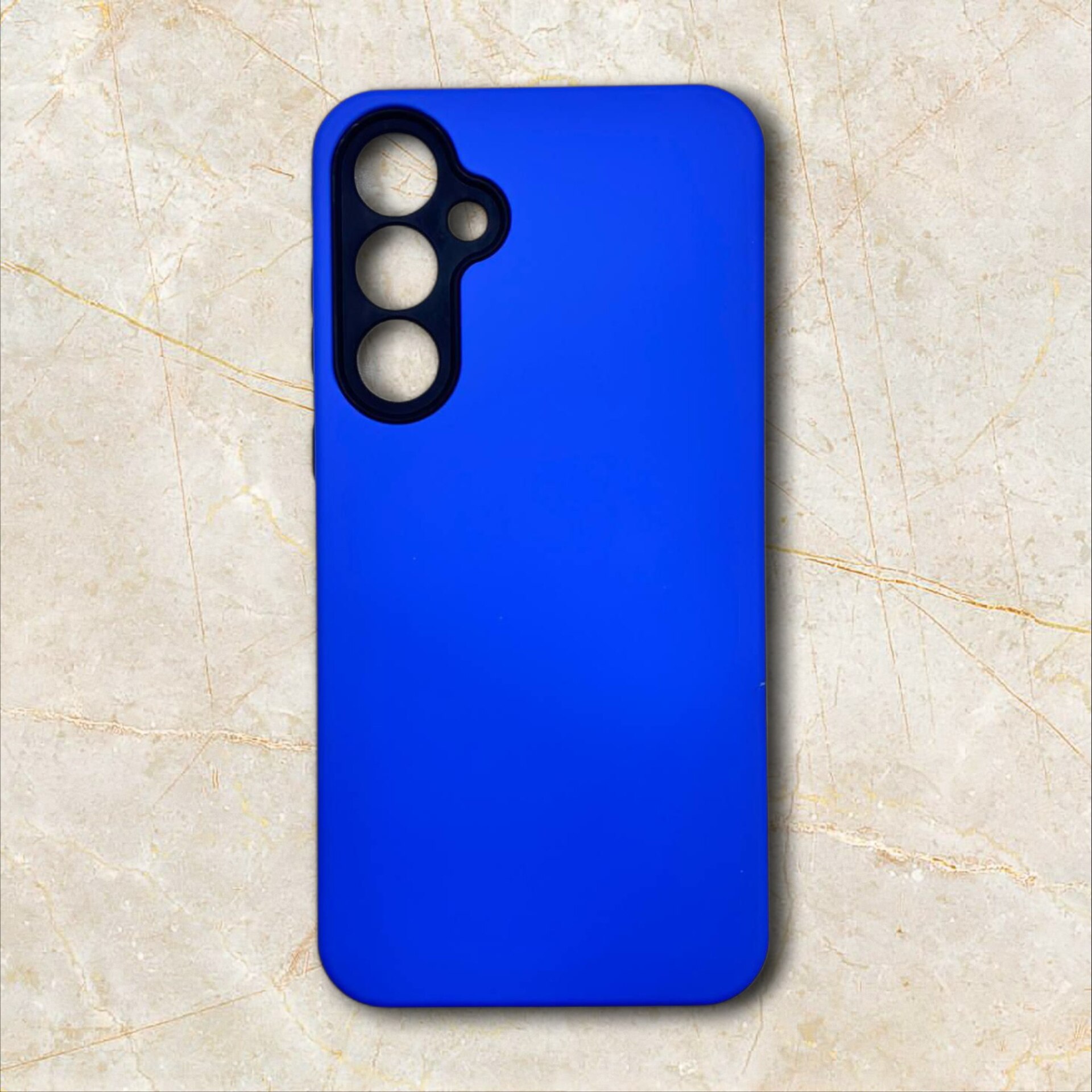  قاب دو‌لایه ضدضربه سامسونگ – samsungA17 رنگ ابی نیلی – یونیک کیس 