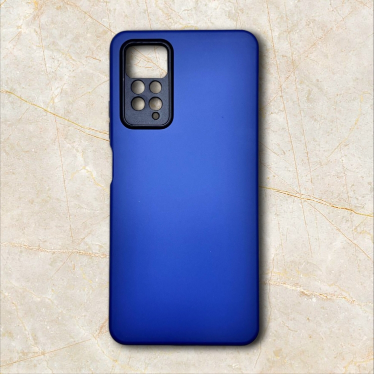 قاب دو‌لایه ضدضربه شیائومی – redminote11s رنگ سورمه ای – یونیک کیس 