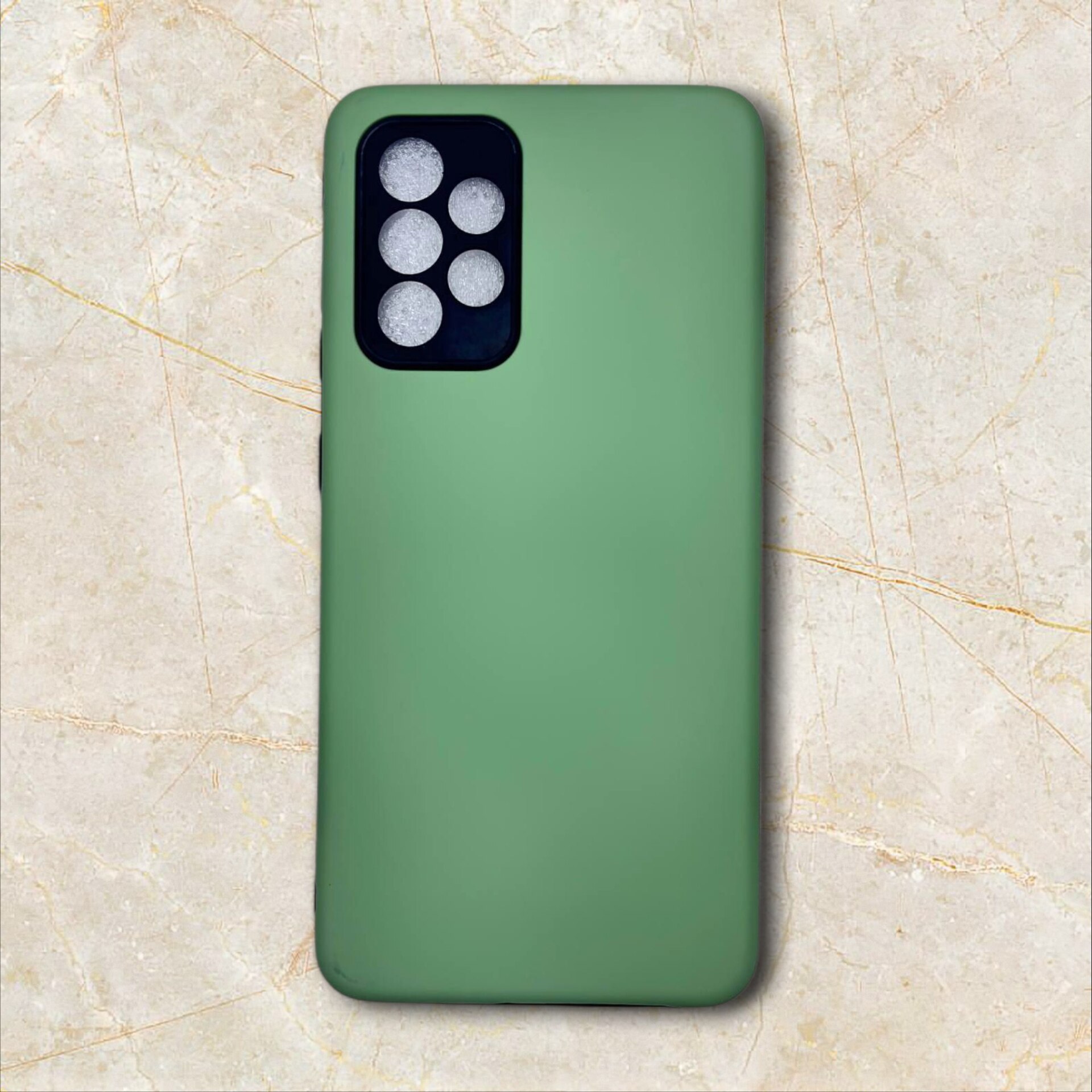  قاب دو‌لایه ضدضربه سامسونگ – samsunga325g رنگ سبز پاستیلی – یونیک کیس 