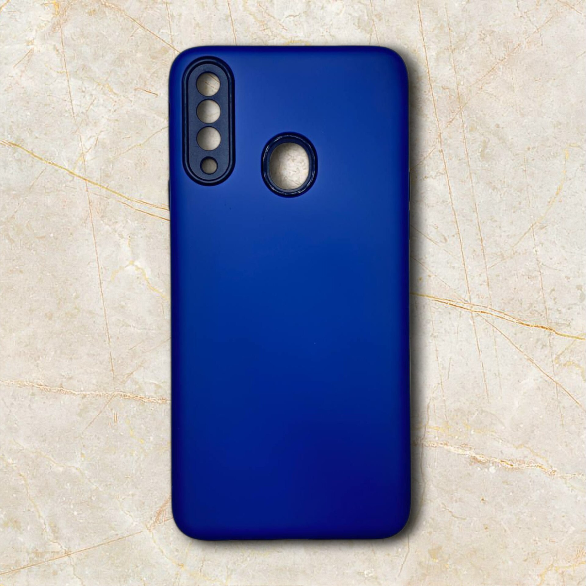 قاب دولایه ضدضربه سامسونگ – samsunga20S رنگ سورمه ای – یونیک کیس