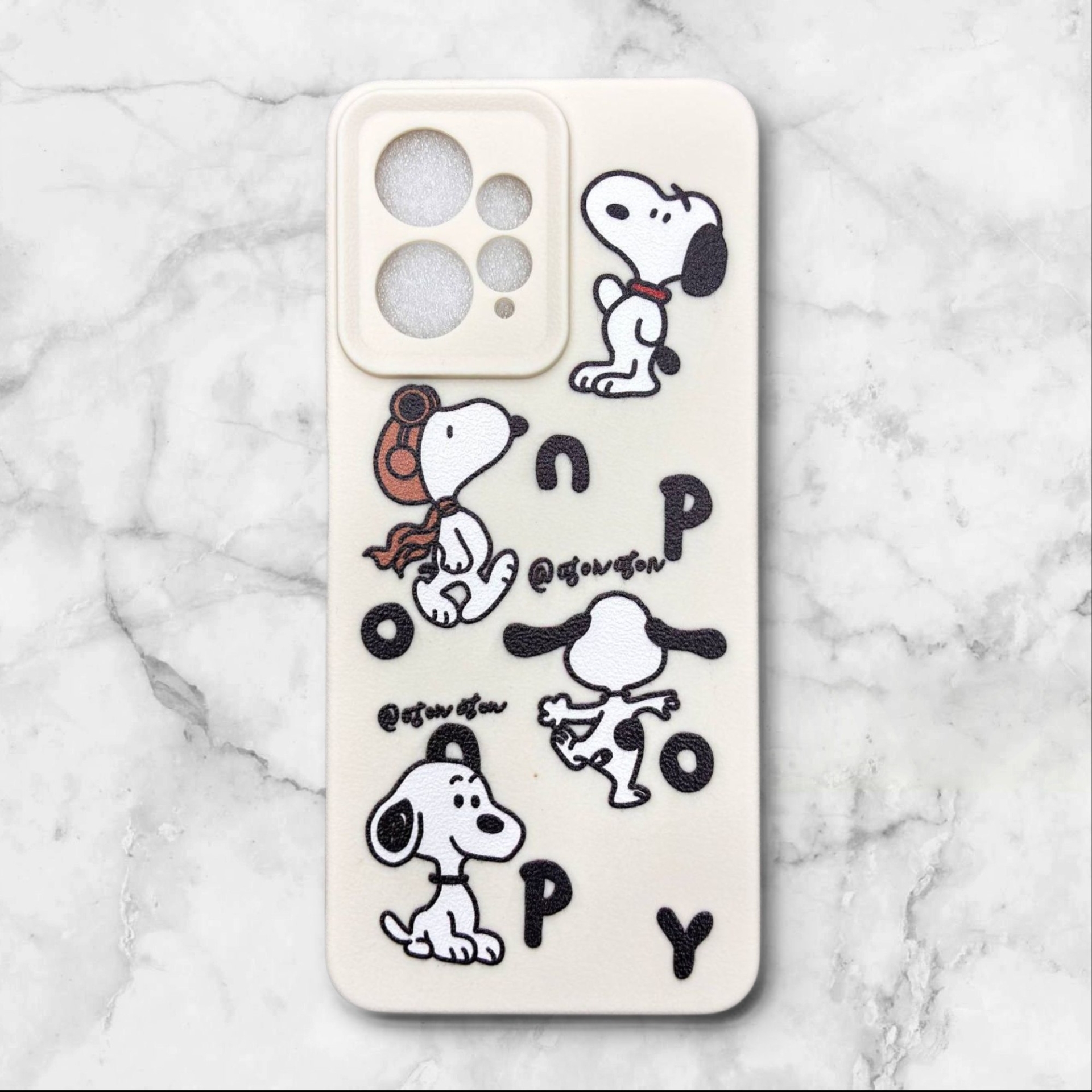  قاب طرح دار شیائومیredminote124g طرح سگ بامزه رنگ کرمی – یونیک کیس 