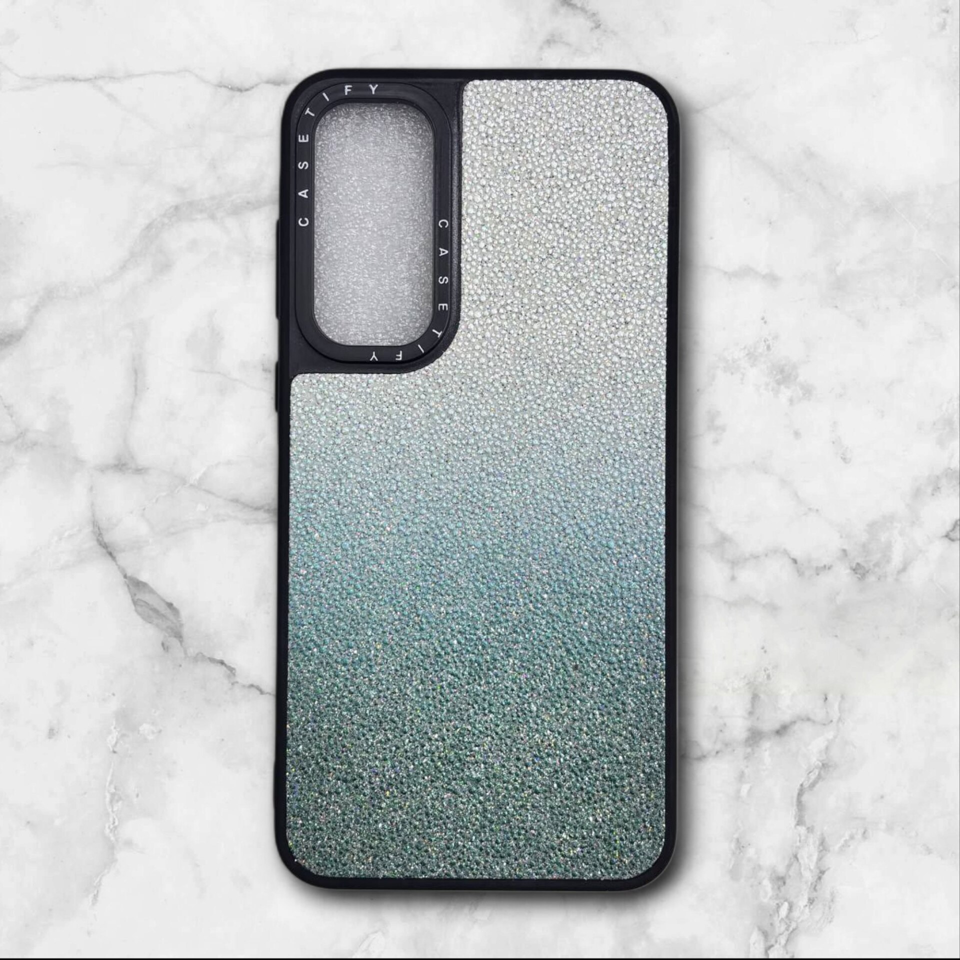  قاب طرح دار سامسونگsamsunga13 کریستالی رنگ مشکی – یونیک کیس 