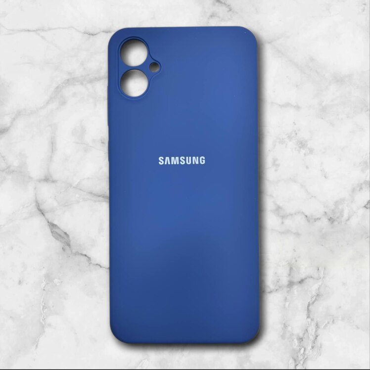 قاب سیلیکون پاک کنی اورجینال سامسونگ – silicon case samsung A05 رنگ سورمه ای – یونیک کیس 