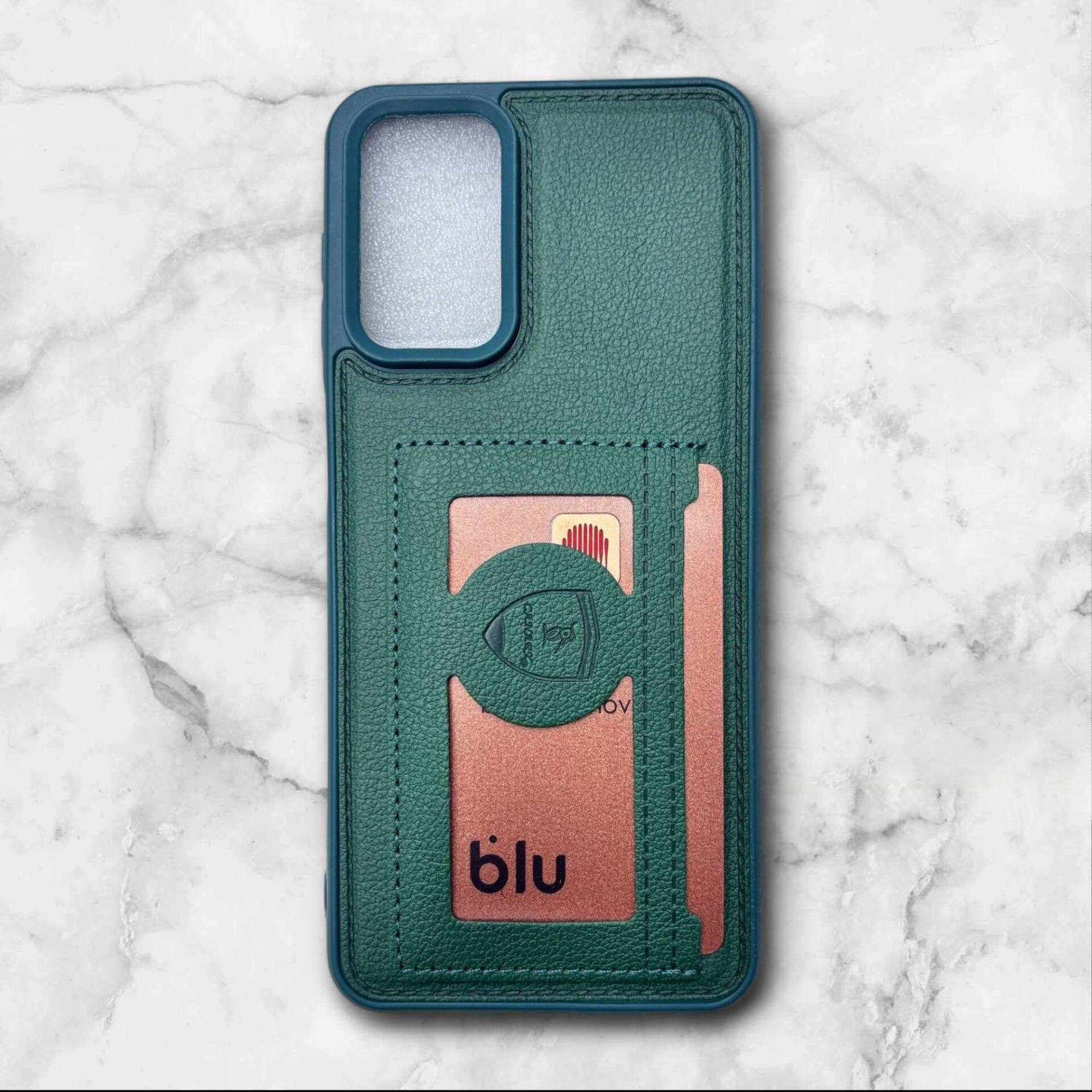  قاب چرمی جاکارتی سامسونگ Samsung A325G رنگ سبز – Canary– یونیک کیس 