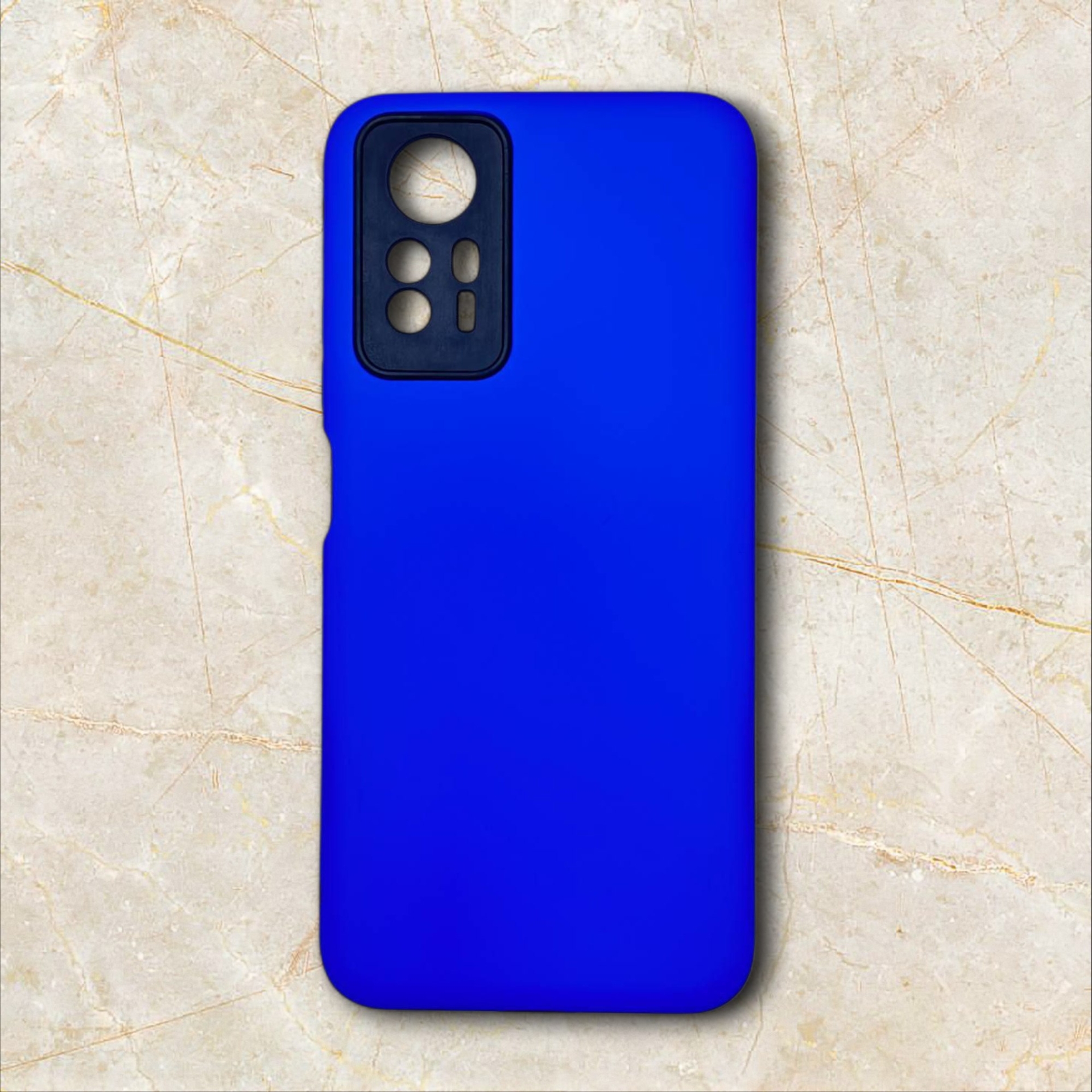  قاب دو‌لایه ضدضربه شیائومی – redminote12s رنگ ابی نیلی – یونیک کیس 