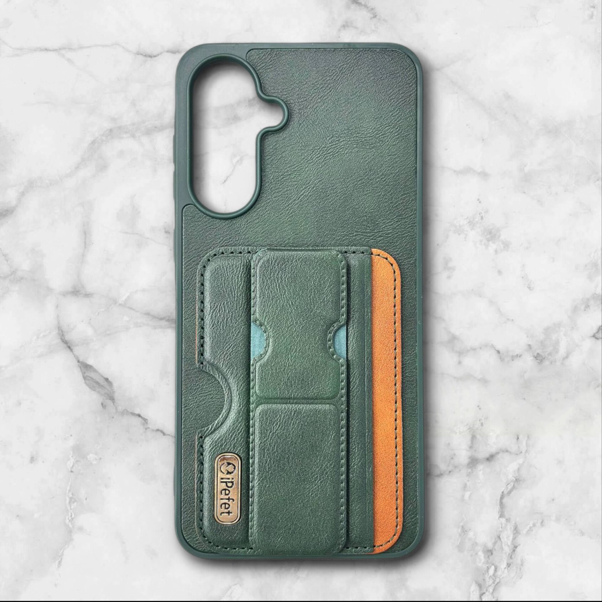  قاب سامسونگsamsunga16جاکارتی استندی ipefet رنگ سبز – یونیک کیس 