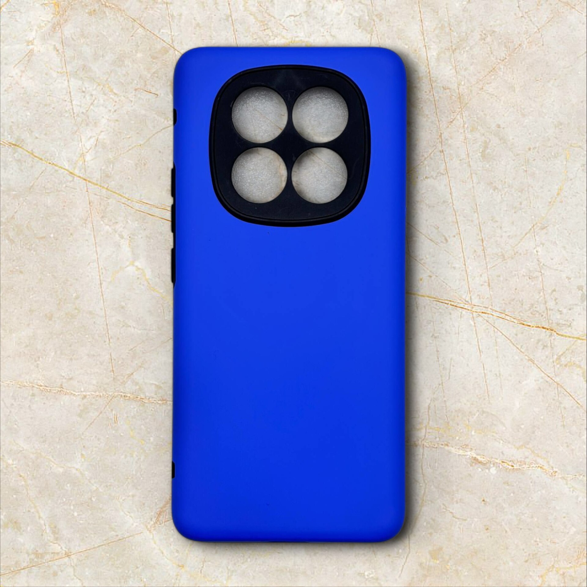  قاب دو‌لایه ضدضربه شیائومی – redminote14pro4g رنگ ابی نیلی – یونیک کیس 