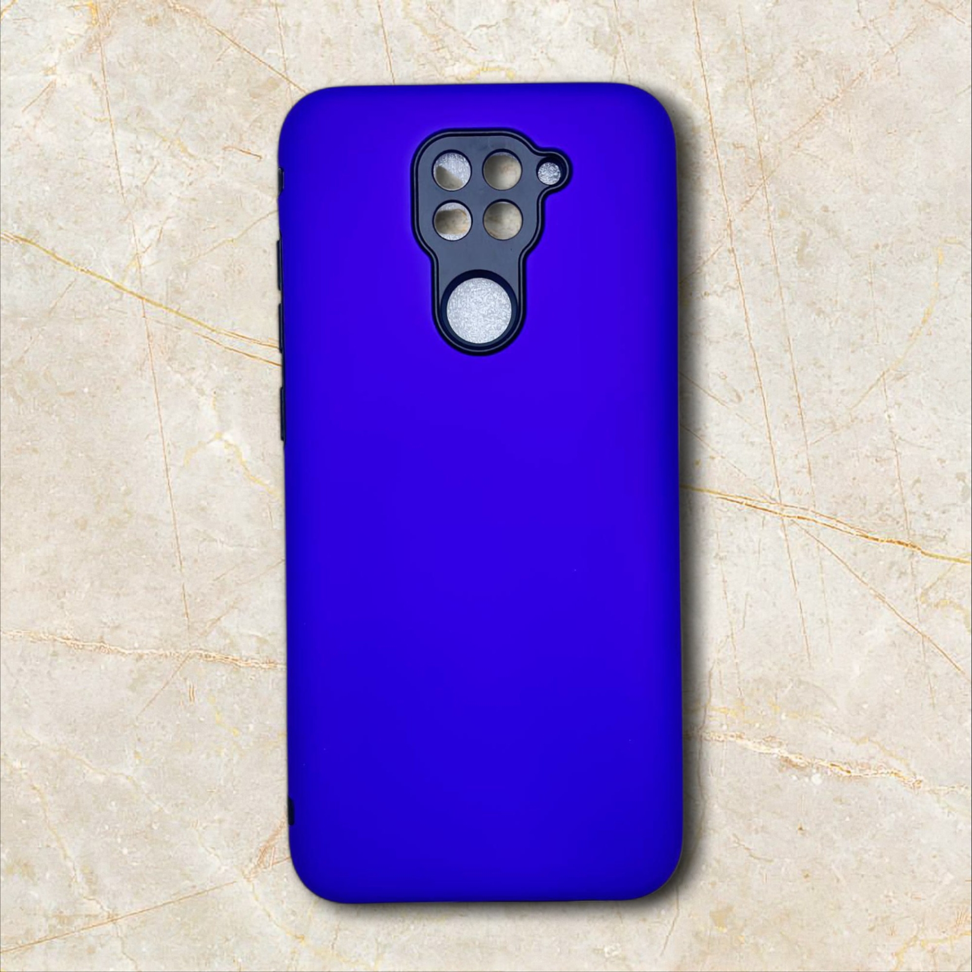  قاب دو‌لایه ضدضربه شیائومی – redminote9 رنگ بنفش – یونیک کیس 