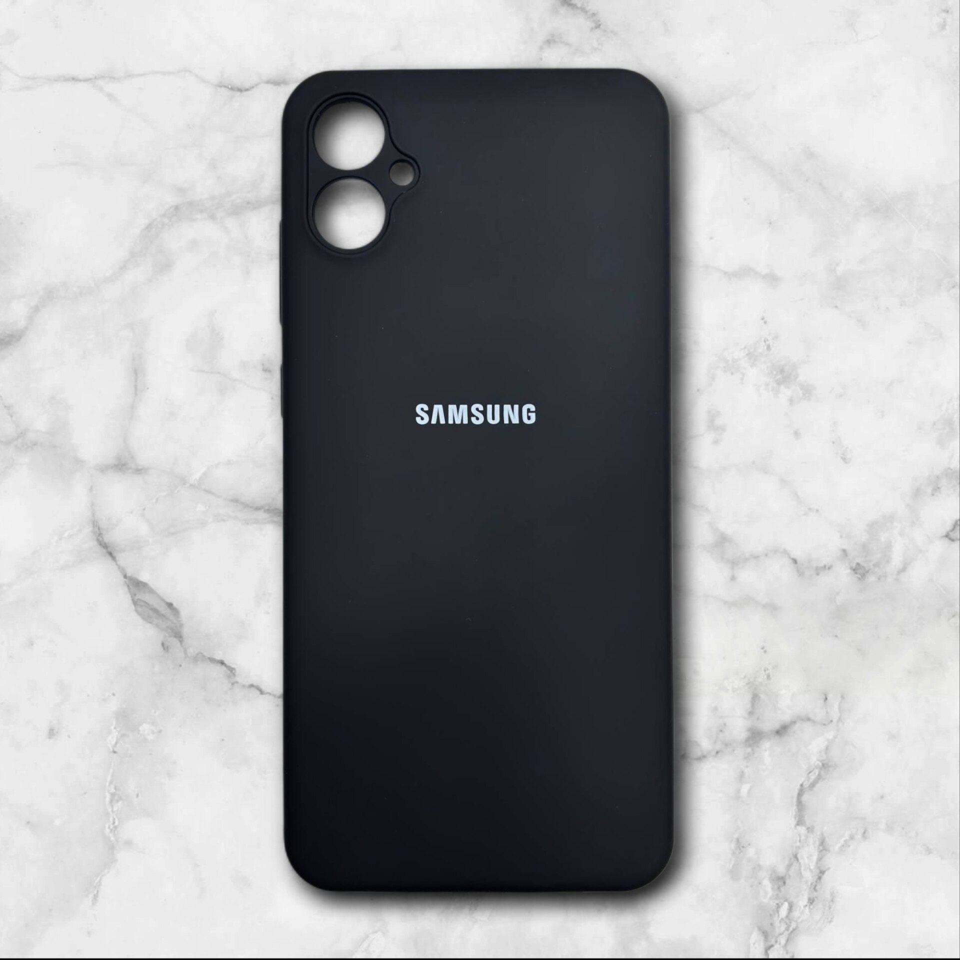  قاب سیلیکون پاک کنی اورجینال سامسونگ – silicon case samsung A05 رنگ مشکی – یونیک کیس 