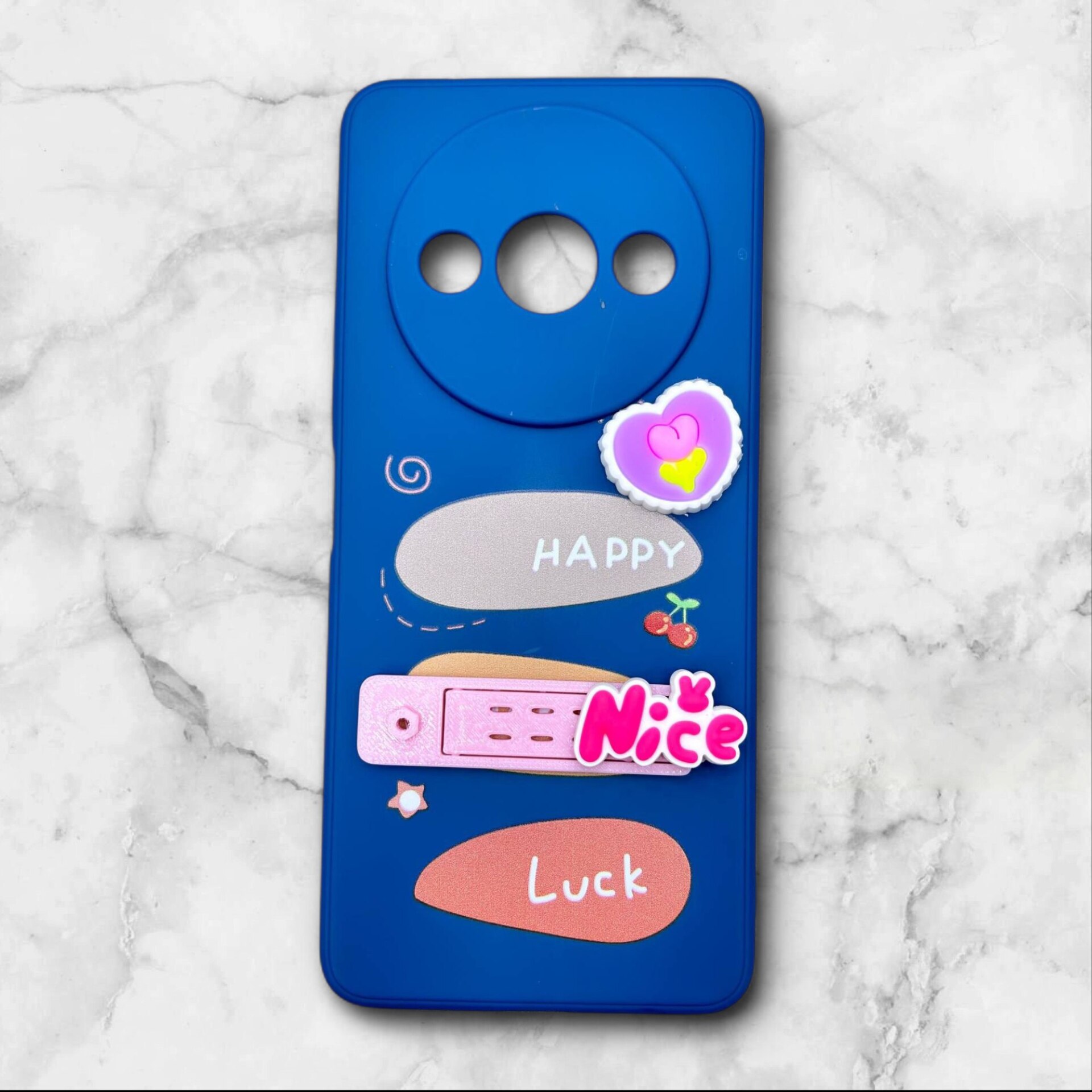  قاب شیائومی redmia3 فانتزی استنددار Nice Mood رنگ سورمه ای – یونیک کیس 