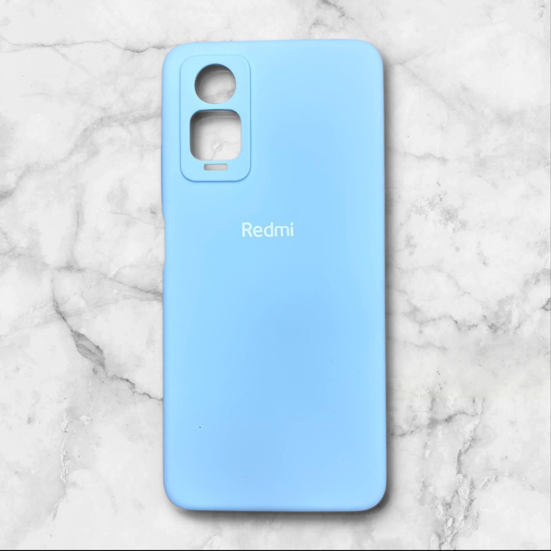  قاب سیلیکون پاک کنی اورجینال شیائومی– silicon case redmiNOTE12pro4g رنگ آبی – یونیک کیس 