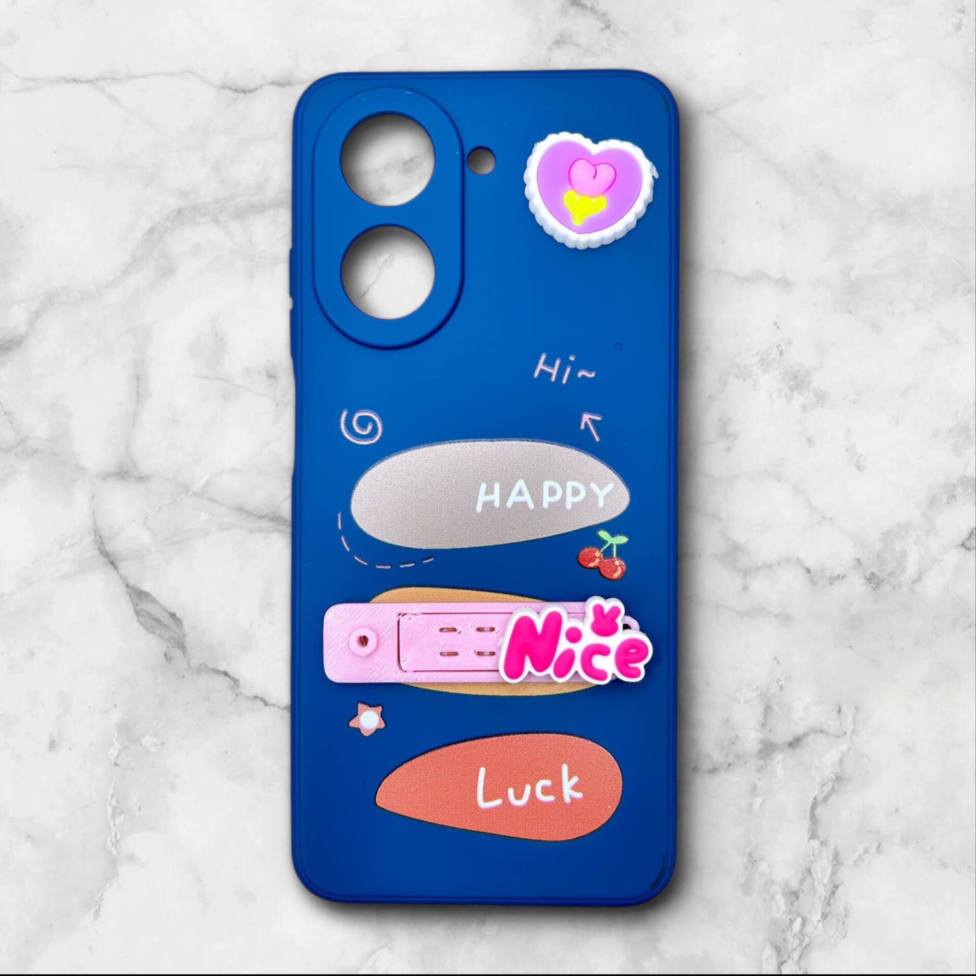  قاب شیائومی redmia5 فانتزی استنددار Nice Mood رنگ سورمه ای – یونیک کیس 