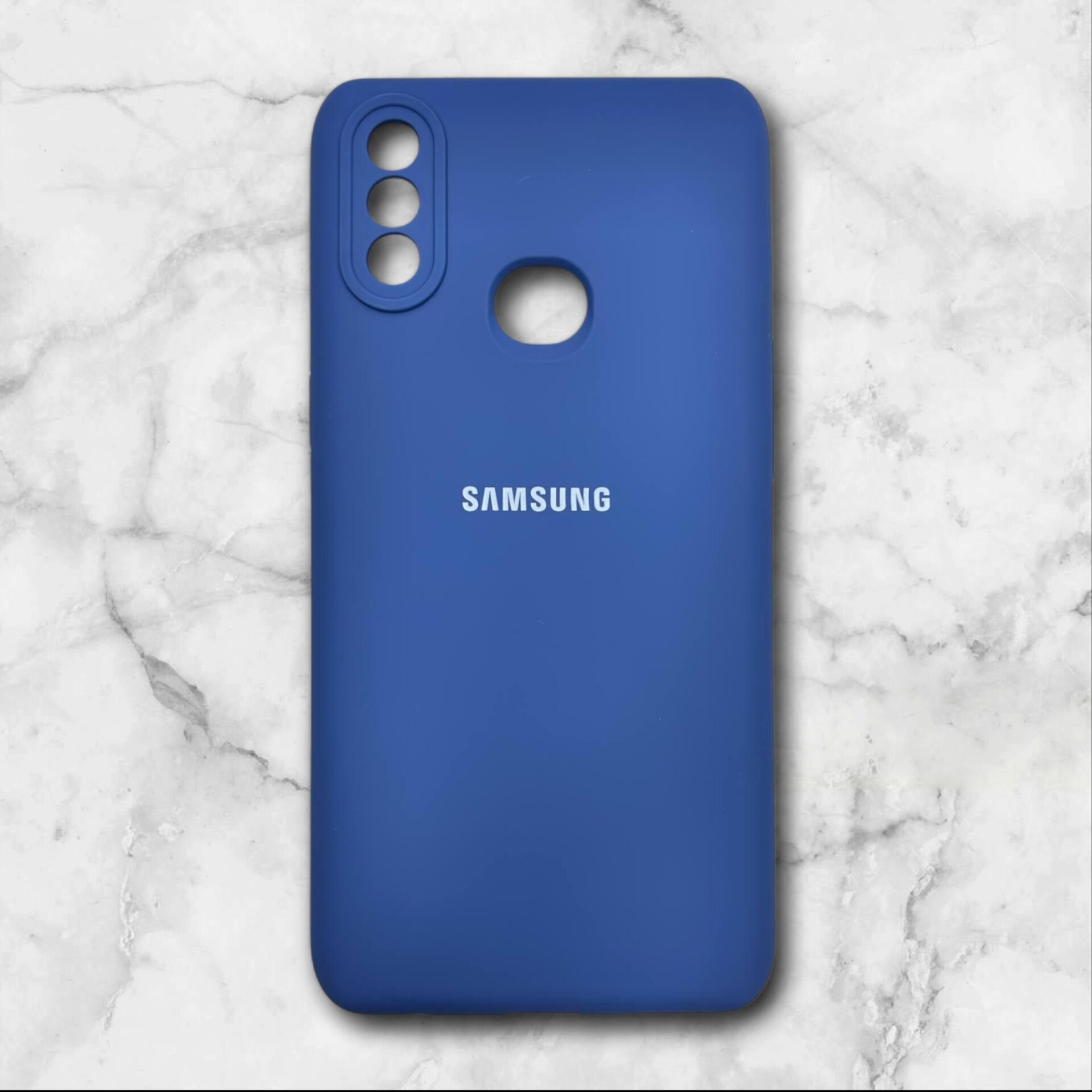 قاب سیلیکون پاک کنی اورجینال سامسونگ – silicon case samsung A10S رنگ سورمه ای – یونیک کیس 