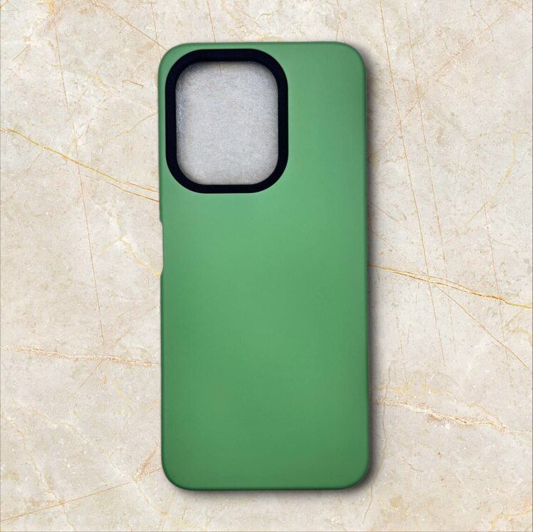 قاب دو‌لایه ضدضربه شیائومی – redmi13x رنگ سبز پاستیلی – یونیک کیس 