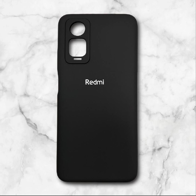  قاب سیلیکون پاک کنی اورجینال شیائومی– silicon case redmiNOTE12pro4g رنگ مشکی – یونیک کیس 
