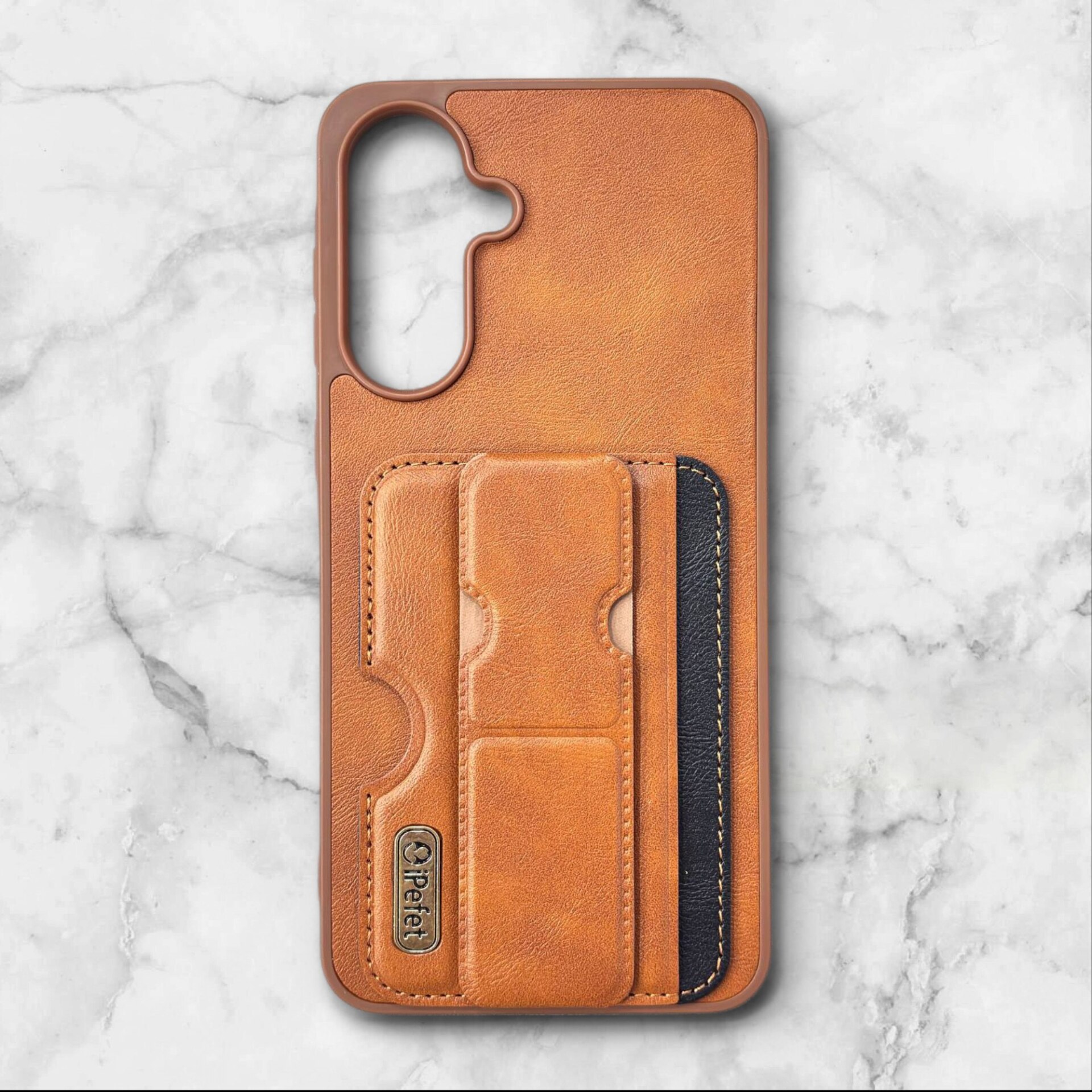  قاب سامسونگsamsunga16 جاکارتی استندی ipefet رنگ قهوه ای – یونیک کیس 