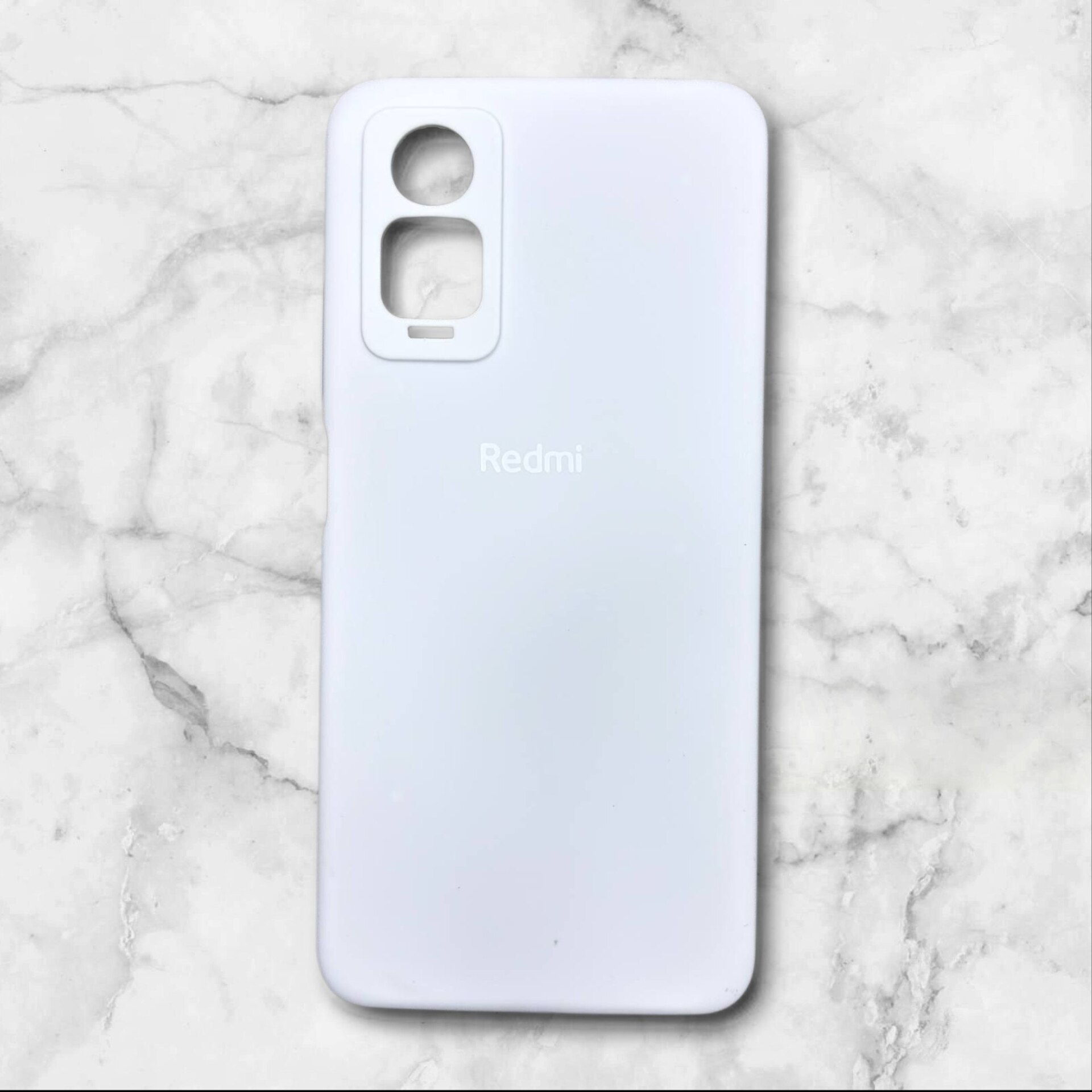  قاب سیلیکون پاک کنی اورجینال شیائومی– silicon case redmiNOTE12pro4g رنگ سفید – یونیک کیس 