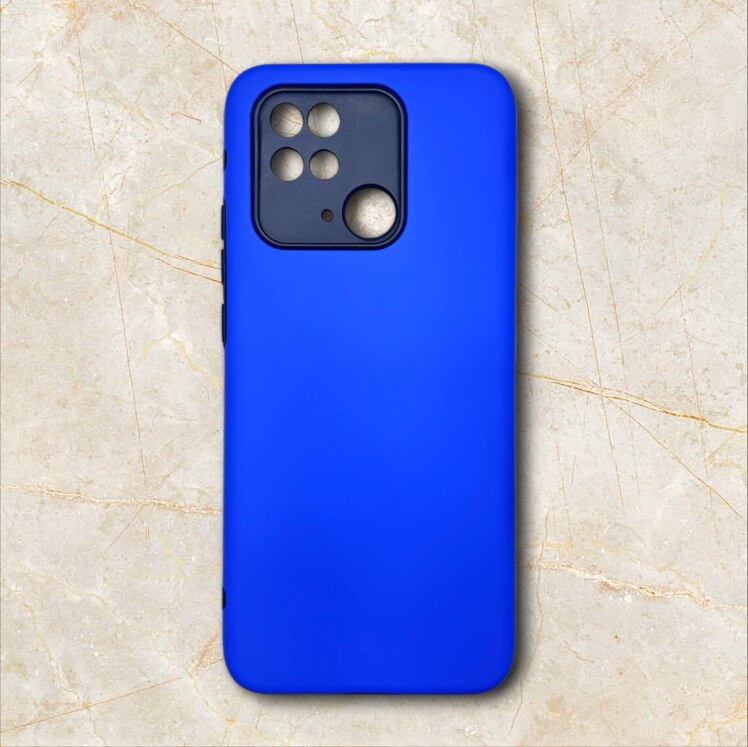 قاب دو‌لایه ضدضربه شیائومی – redmi10c رنگ ابی نیلی – یونیک کیس 