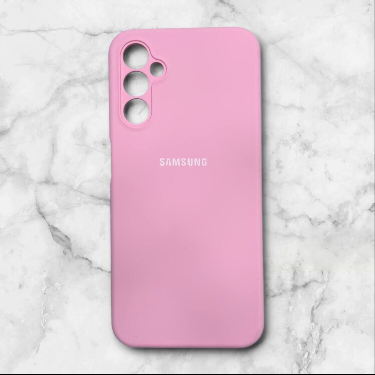 قاب سیلیکون پاک کنی اورجینال سامسونگ – silicon case samsung A05s رنگ صورتی – یونیک کیس 