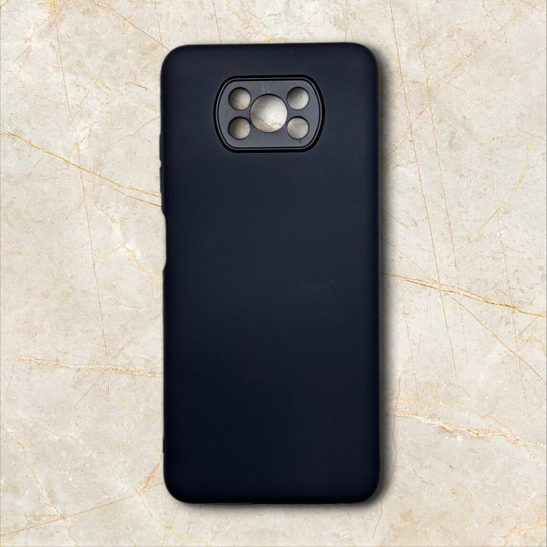  قاب دو‌لایه ضدضربه شیائومی – redmipocox3 رنگ مشکی – یونیک کیس 