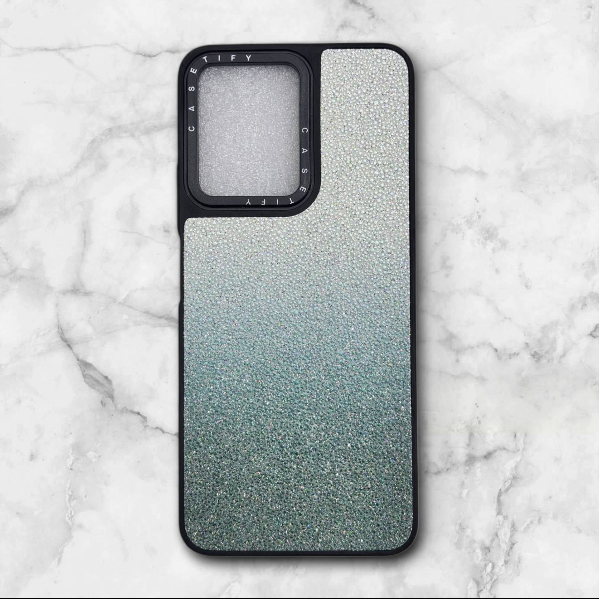  قاب طرح دار سامسونگredminote124g کریستالی رنگ سبز – یونیک کیس 