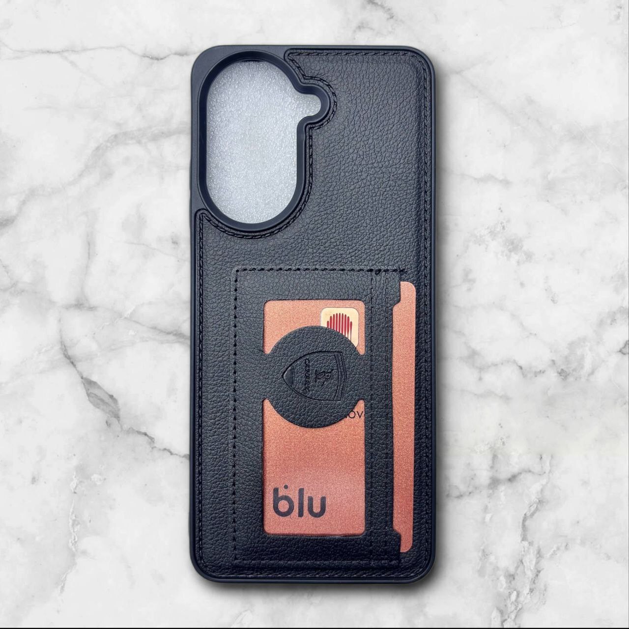 قاب چرمی جاکارتی شیائومی PocoC71 رنگ مشکی – Canary – یونیک کیس