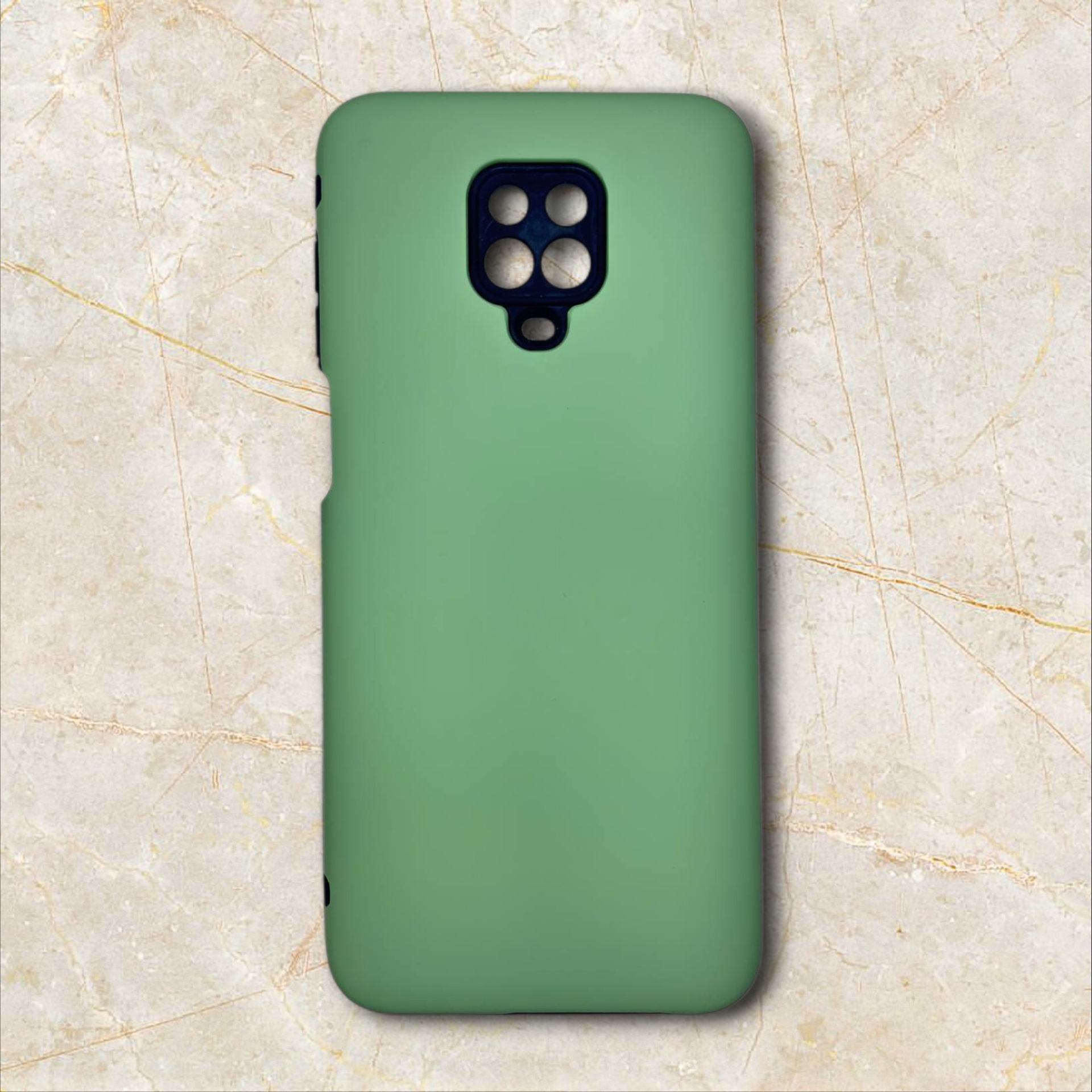  قاب دو‌لایه ضدضربه شیائومی – redminote9pro رنگ سبز پاستیلی – یونیک کیس 