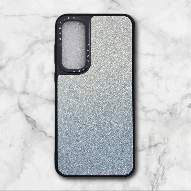 قاب طرح دار سامسونگsamsunga25 کریستالی رنگ ابی – یونیک کیس 