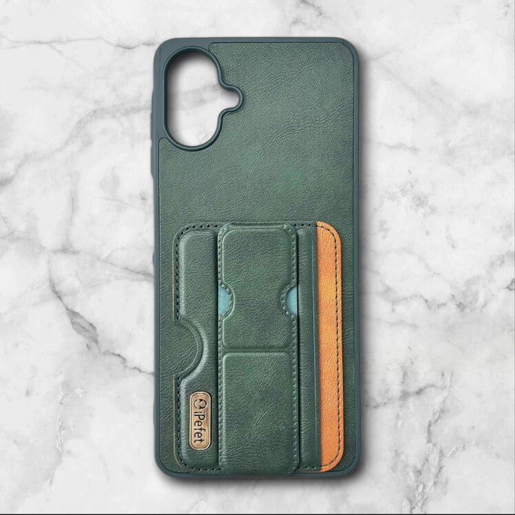 قاب سامسونگsamsunga07جاکارتی استندی ipefet رنگ سبز – یونیک کیس 