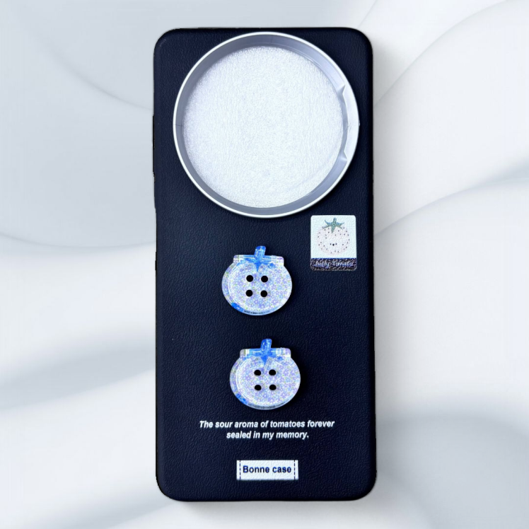 قاب چرمی طرح‌دار شیائومی pococ75 رنگ مشکی – Bonne Case-یونیک کیس