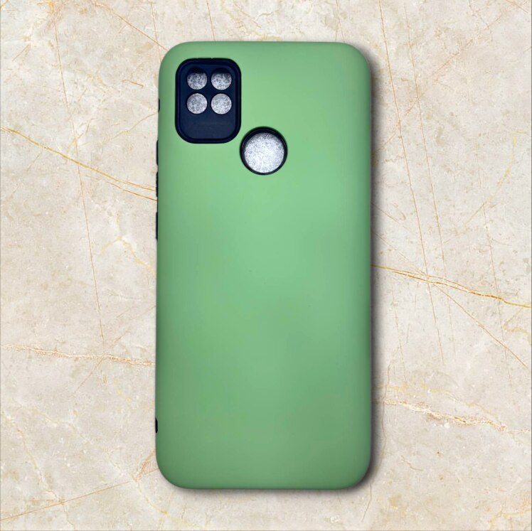 قاب دو‌لایه ضدضربه شیائومی – redmi9c رنگ سبز پاستیلی – یونیک کیس 