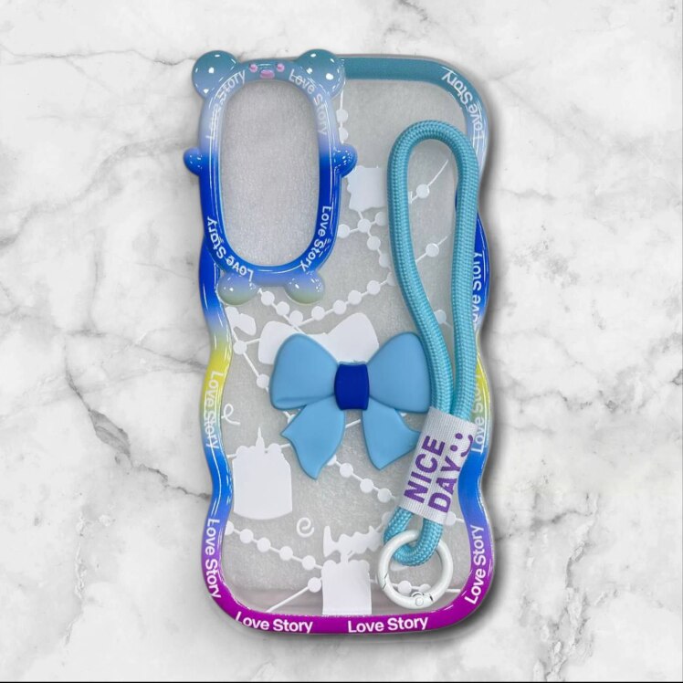 قاب طرح دار سامسونگsamsunga325g طرح سگ بامزه رنگ ابی – یونیک کیس 