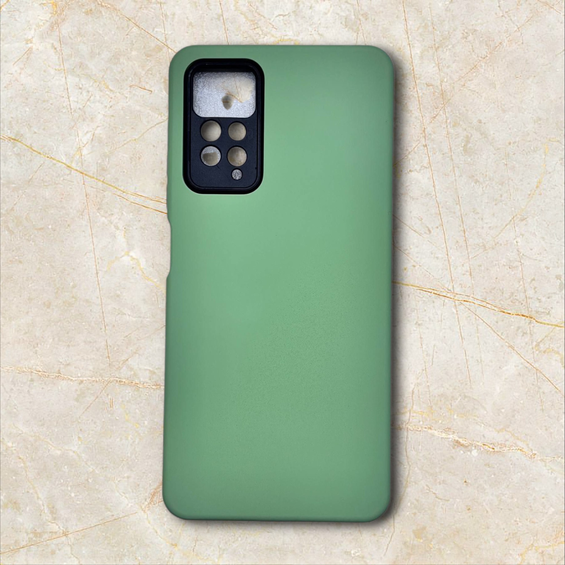  قاب دو‌لایه ضدضربه شیائومی – redminote12pro4g رنگ سبز پاستیلی – یونیک کیس 