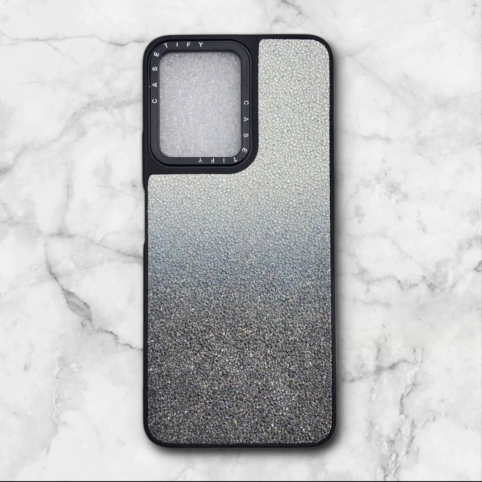  قاب طرح دار سامسونگredminote124g کریستالی رنگ مشکی – یونیک کیس 