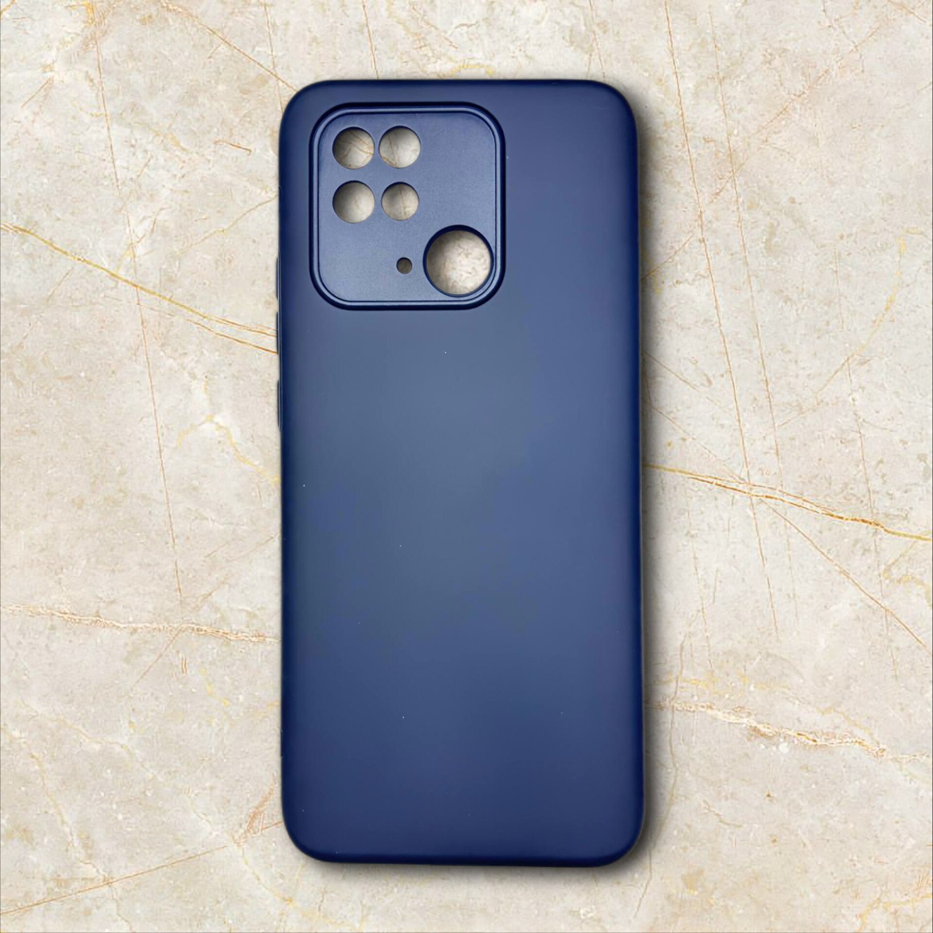  قاب دو‌لایه ضدضربه شیائومی – redmi10c رنگ مشکی – یونیک کیس 