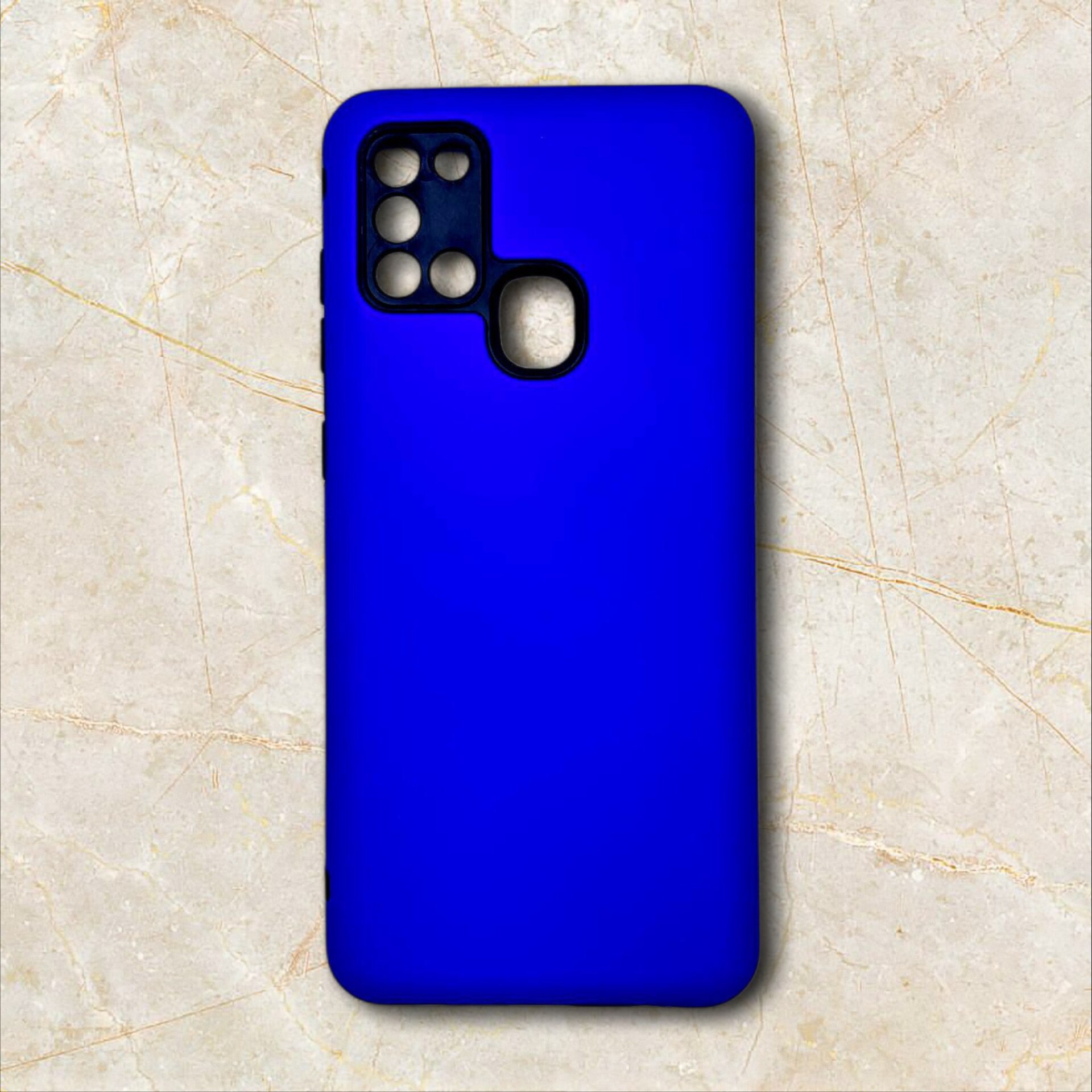 قاب دولایه ضدضربه سامسونگ – samsunga21S رنگ بنفش – یونیک کیس