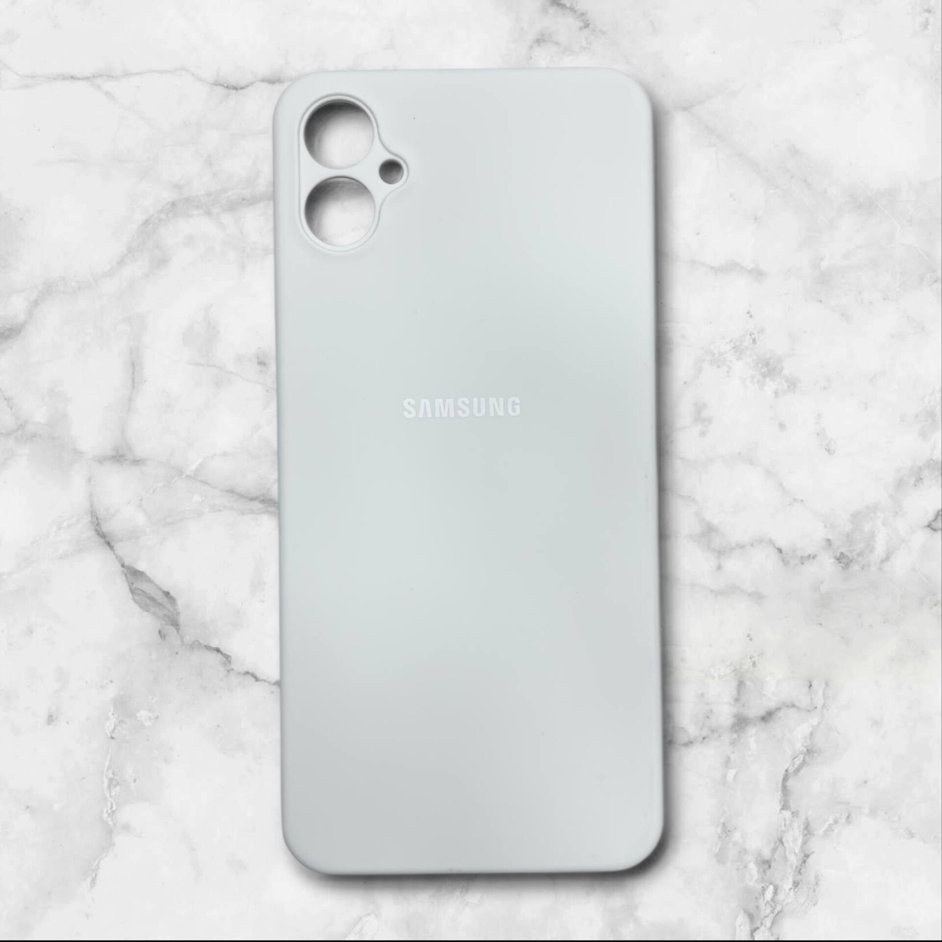 قاب سیلیکون پاک کنی اورجینال سامسونگ – silicon case samsung A06 رنگ سفید – یونیک کیس