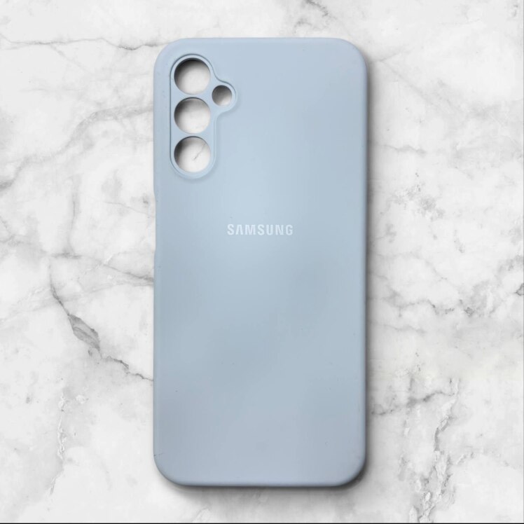 قاب سیلیکون پاک کنی اورجینال سامسونگ – silicon case samsung A15 رنگ آبی – یونیک کیس 